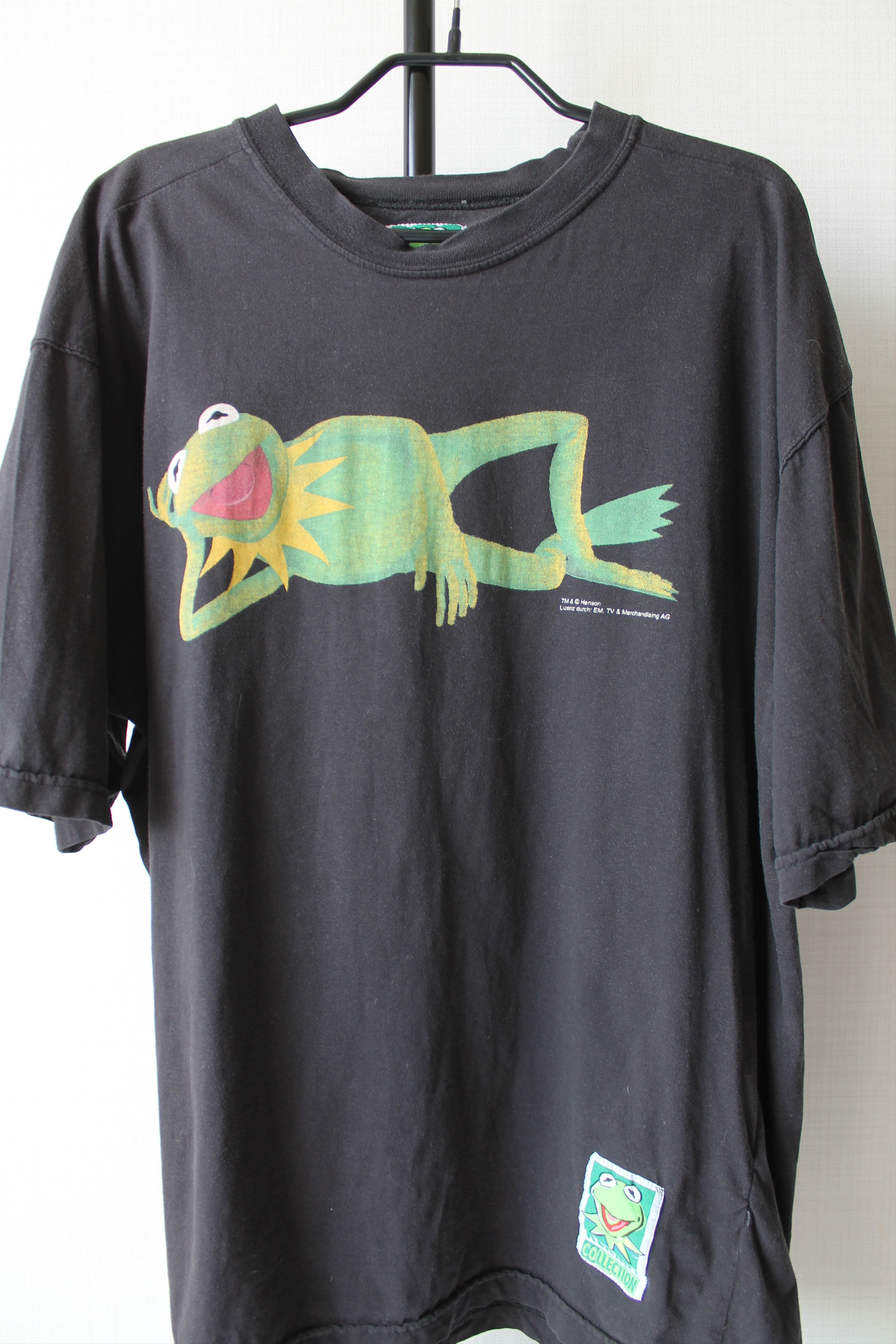 Cartoon Network RARE Muppet tee VINTAGE Shirt KERMIT Collection Frog XL Size US L / EU 52-54 / 3 - 2 Thumbnail