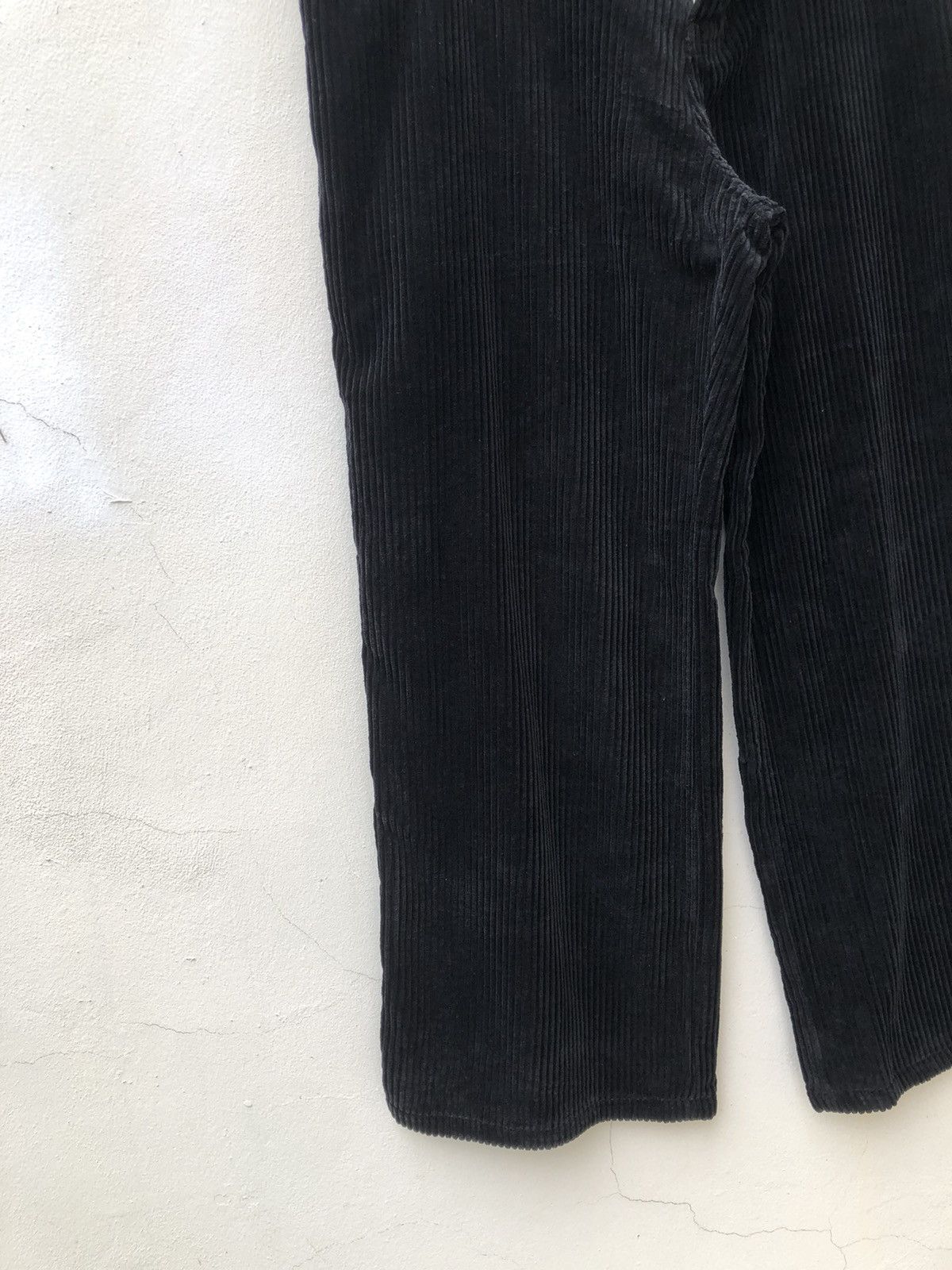 DNA DNA Black Wide Corduroy Pant Baggy Size US 34 / EU 50 - 6 Thumbnail