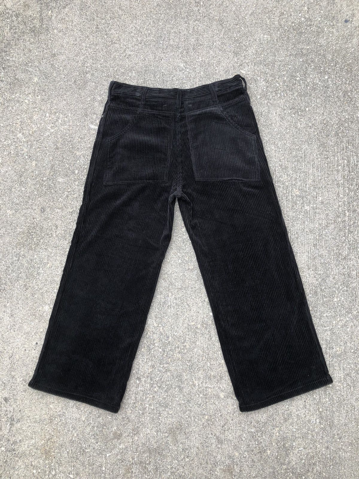DNA DNA Black Wide Corduroy Pant Baggy Size US 34 / EU 50 - 2 Thumbnail