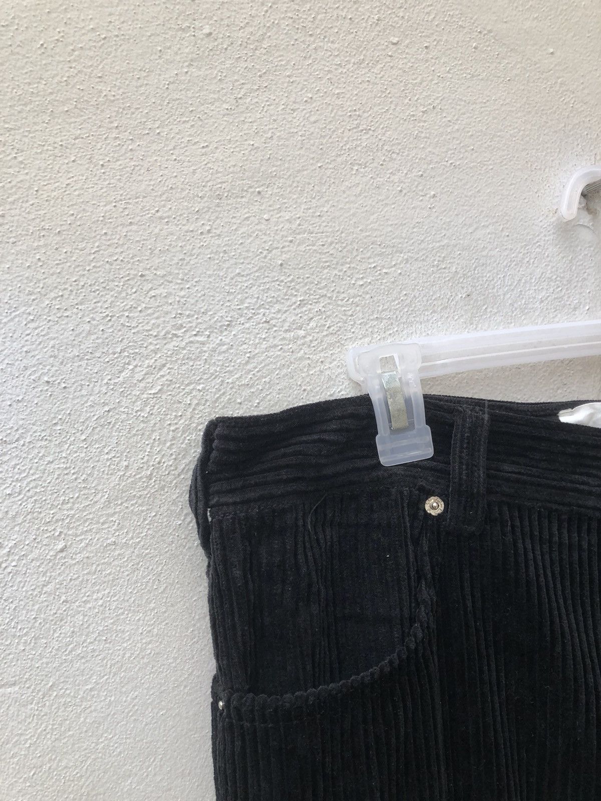 DNA DNA Black Wide Corduroy Pant Baggy Size US 34 / EU 50 - 4 Thumbnail