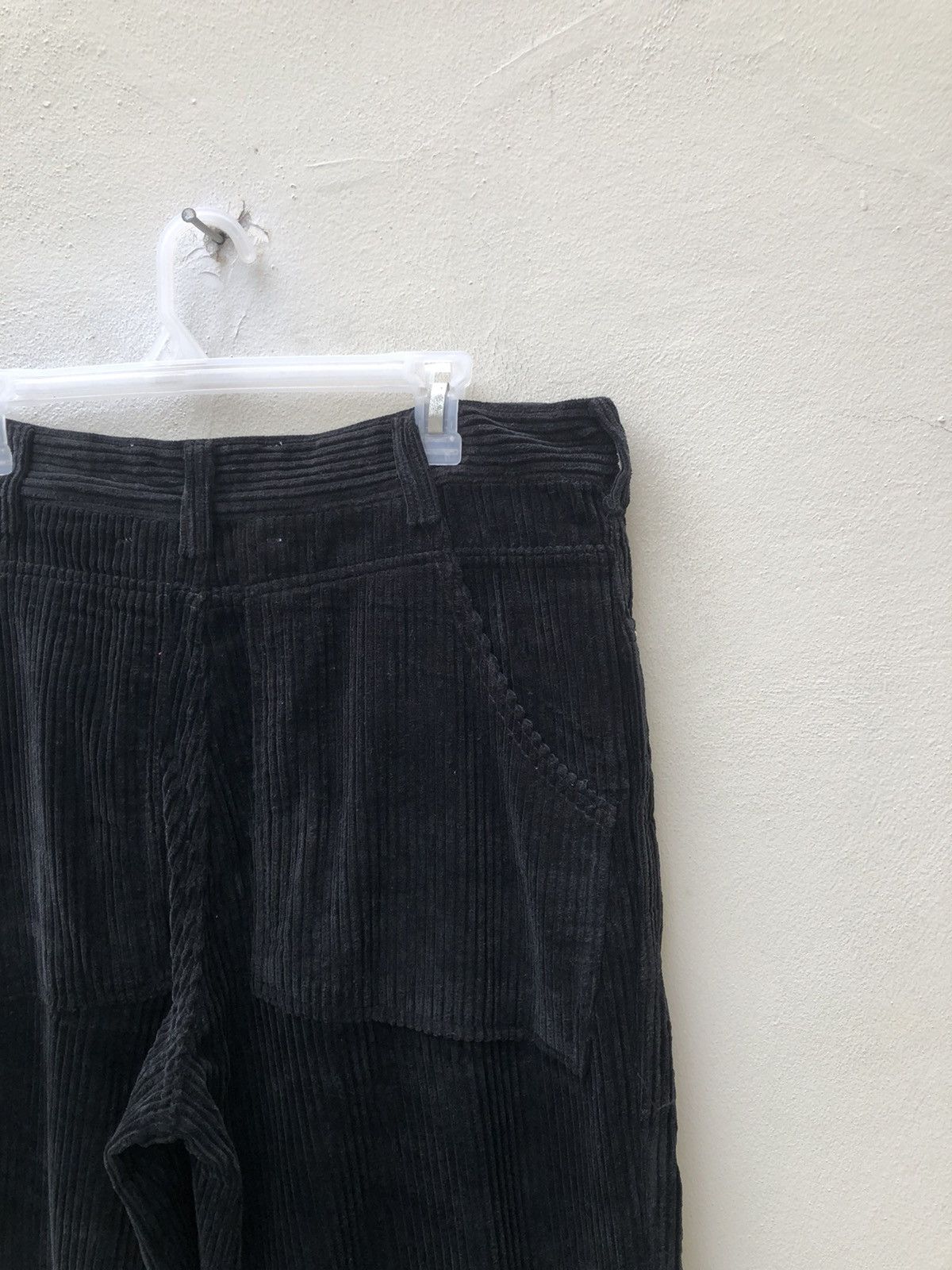 DNA DNA Black Wide Corduroy Pant Baggy Size US 34 / EU 50 - 12 Thumbnail