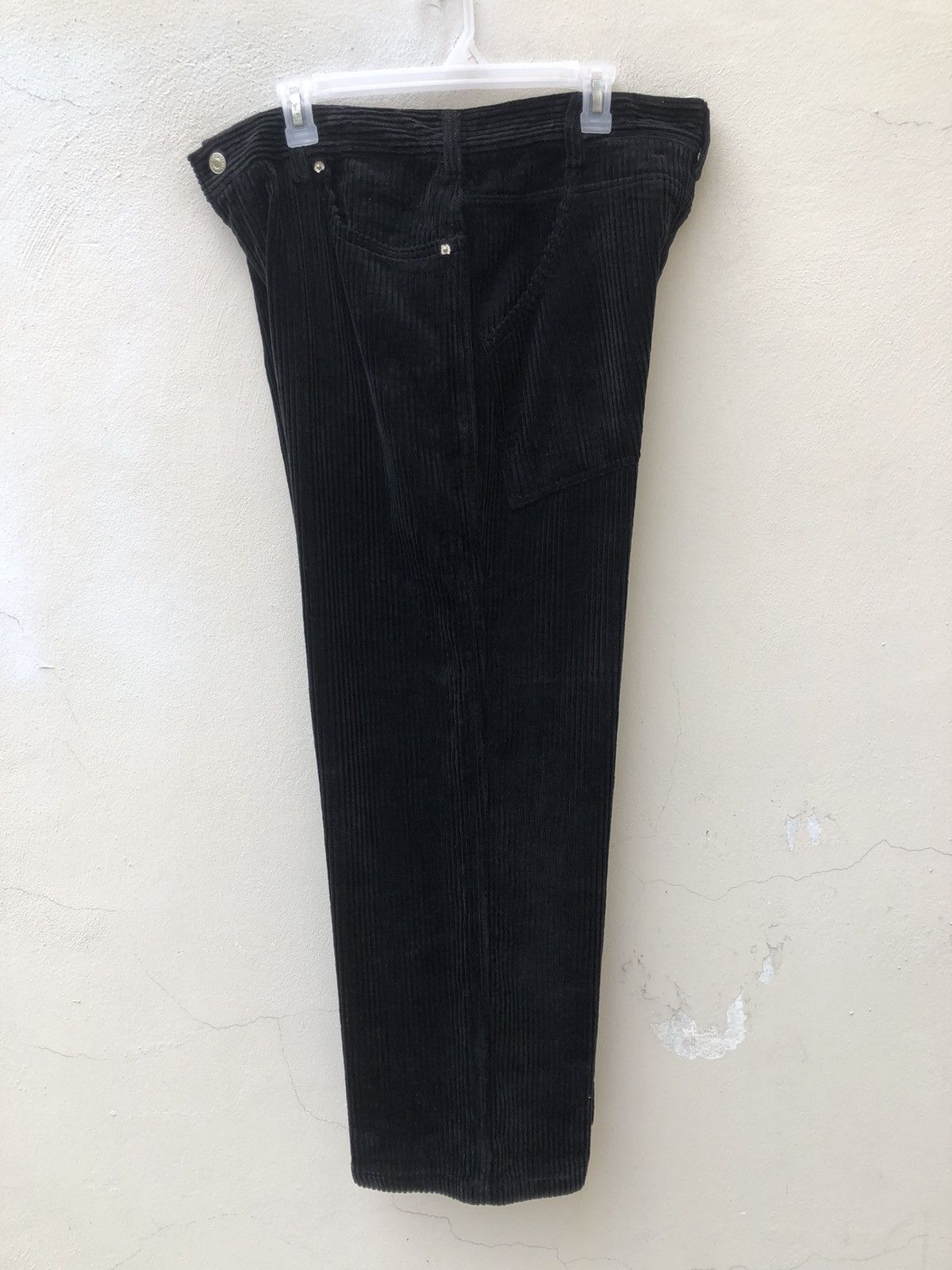 DNA DNA Black Wide Corduroy Pant Baggy Size US 34 / EU 50 - 13 Thumbnail