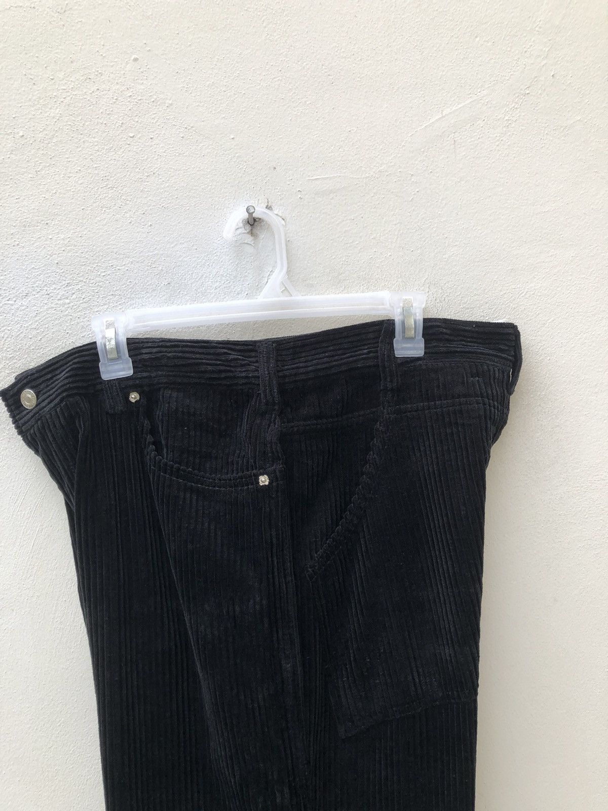 DNA DNA Black Wide Corduroy Pant Baggy Size US 34 / EU 50 - 14 Thumbnail
