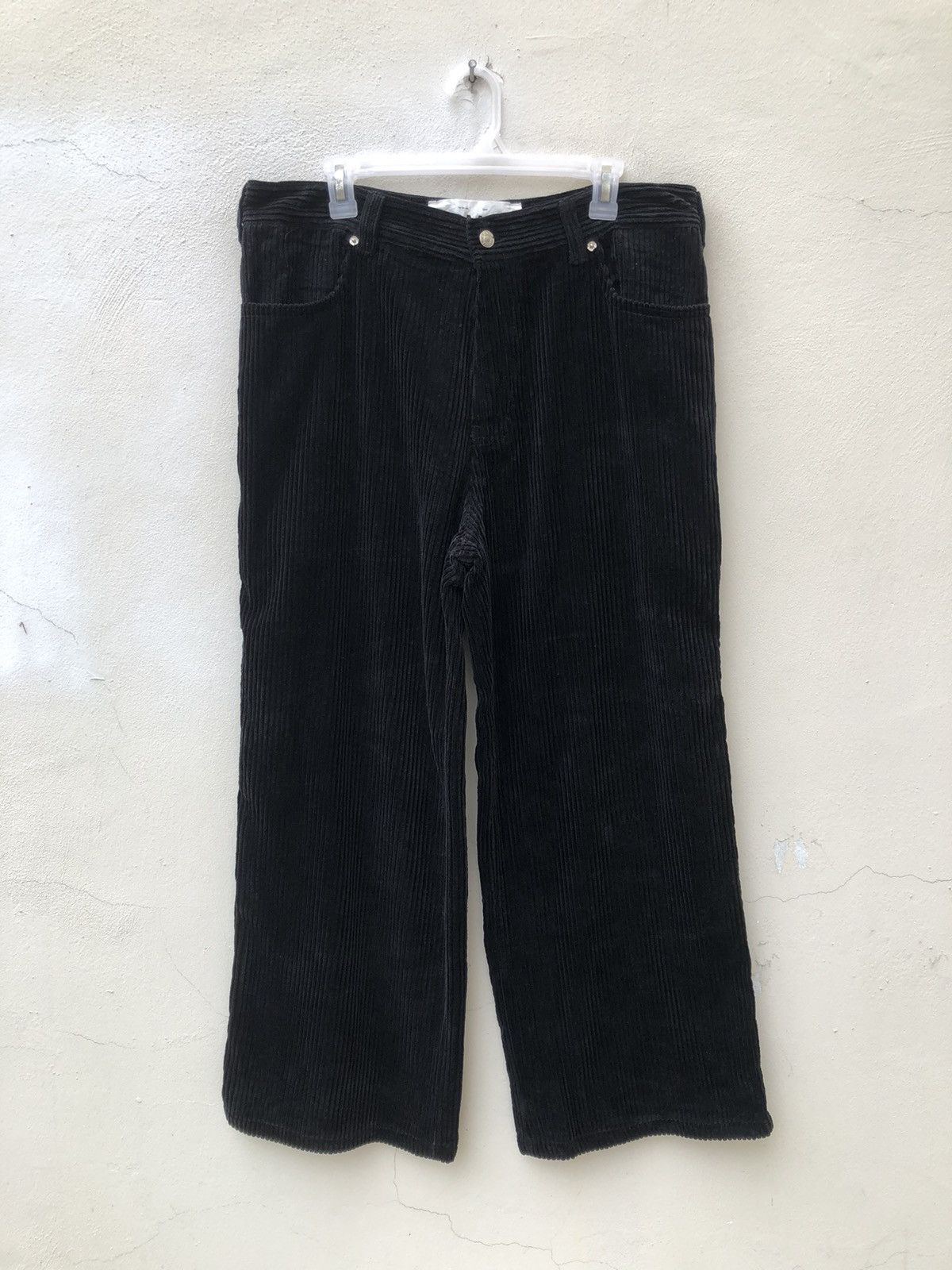 DNA DNA Black Wide Corduroy Pant Baggy Size US 34 / EU 50 - 3 Thumbnail