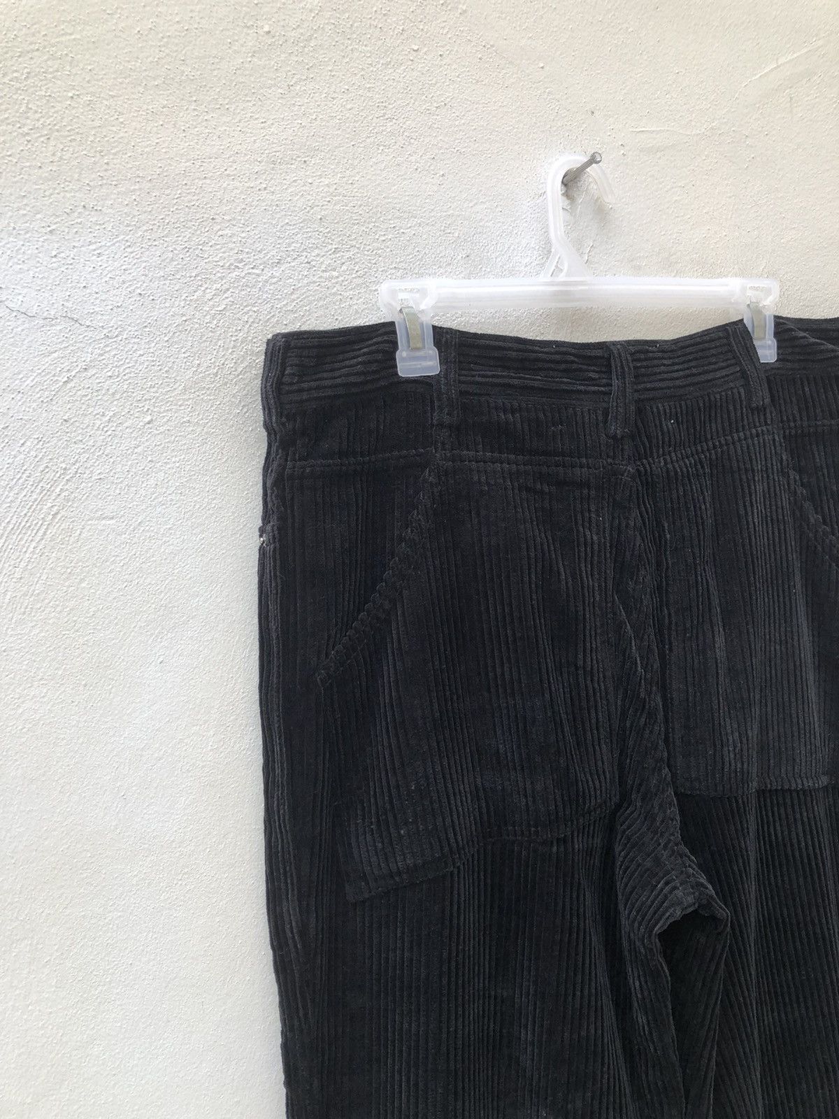 DNA DNA Black Wide Corduroy Pant Baggy Size US 34 / EU 50 - 10 Thumbnail