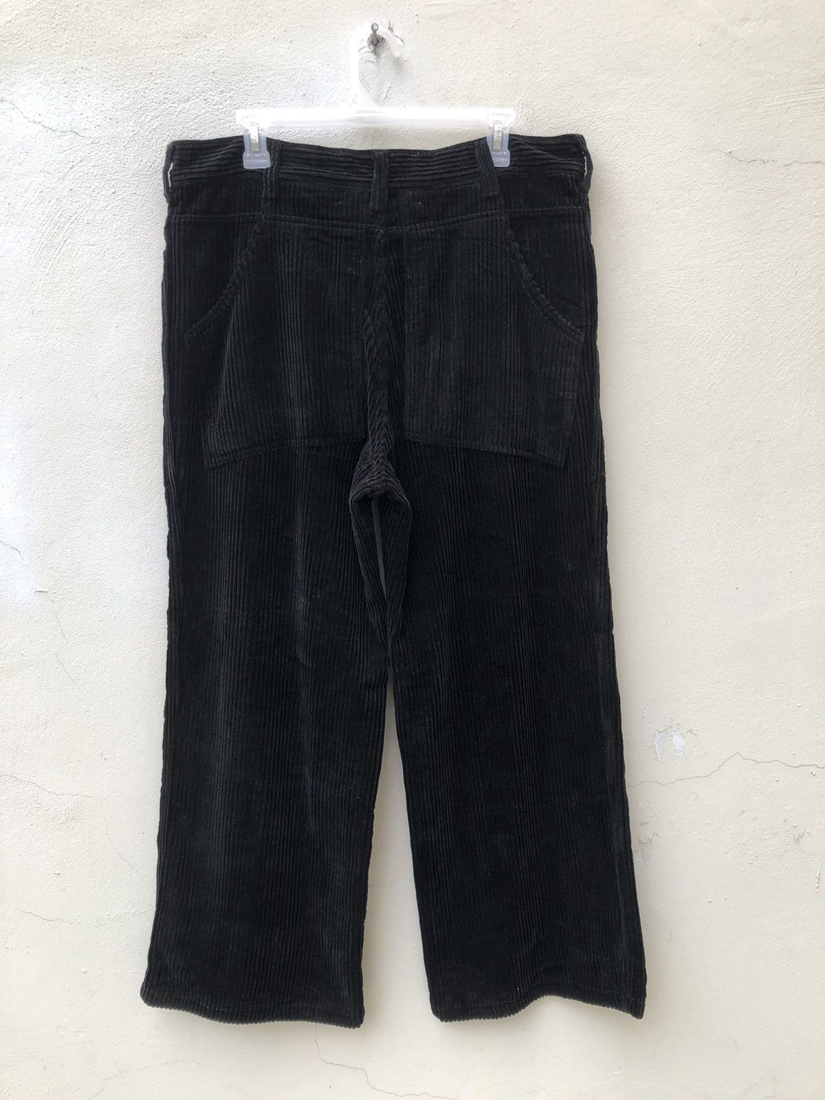 DNA DNA Black Wide Corduroy Pant Baggy Size US 34 / EU 50 - 9 Thumbnail