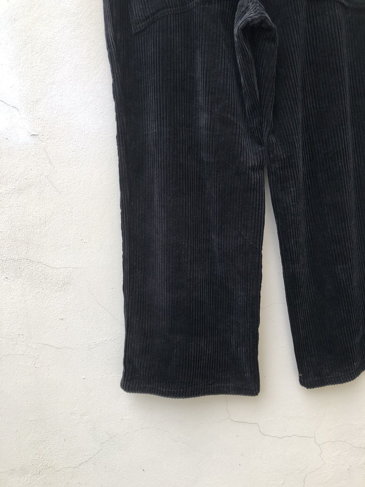 DNA DNA Black Wide Corduroy Pant Baggy Size US 34 / EU 50 - 11 Thumbnail
