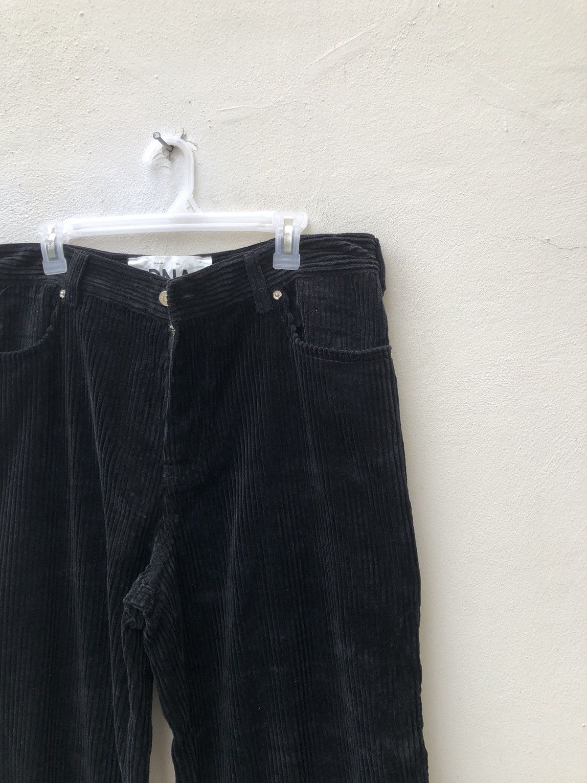 DNA DNA Black Wide Corduroy Pant Baggy Size US 34 / EU 50 - 7 Thumbnail
