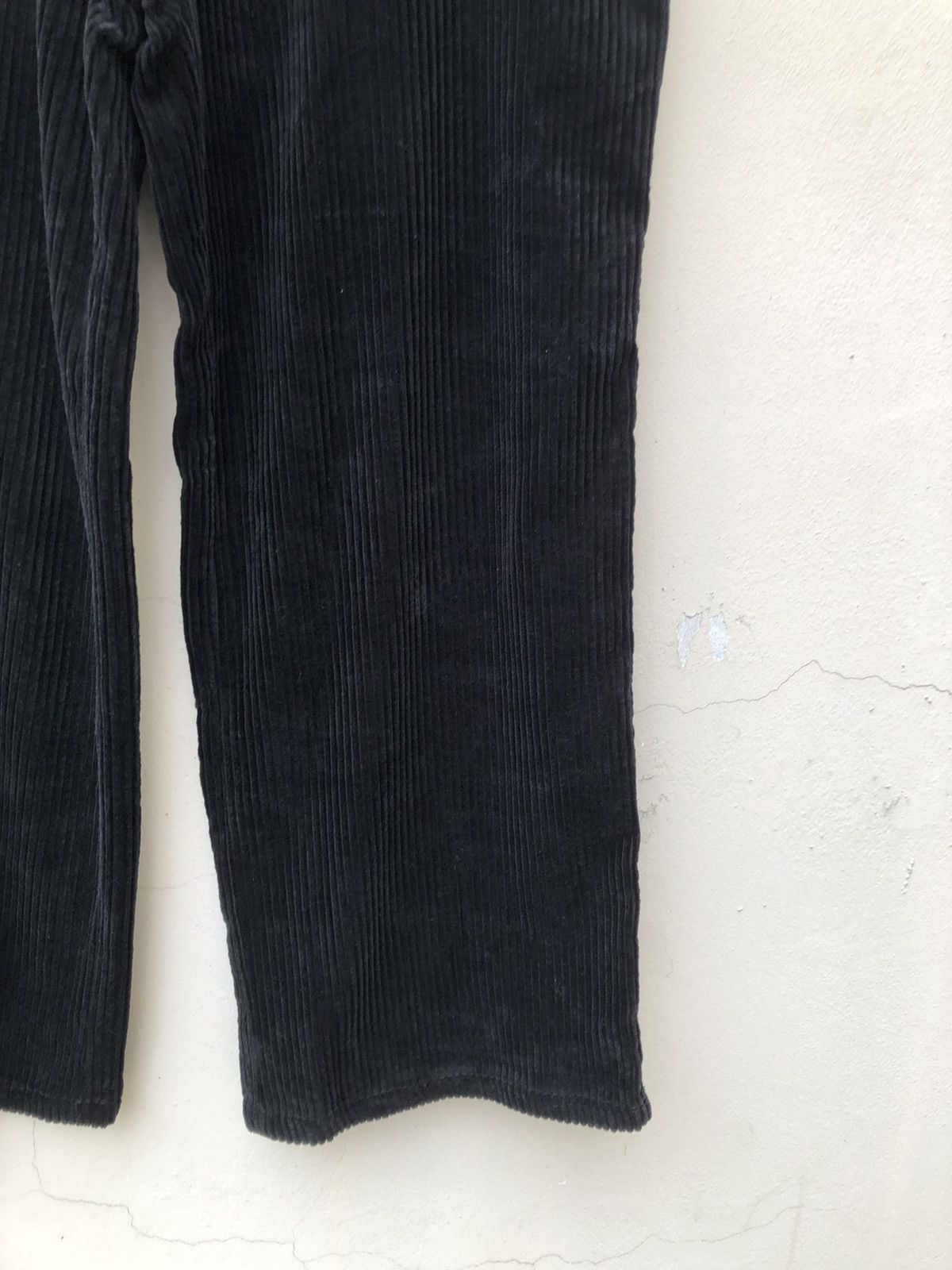 DNA DNA Black Wide Corduroy Pant Baggy Size US 34 / EU 50 - 8 Thumbnail
