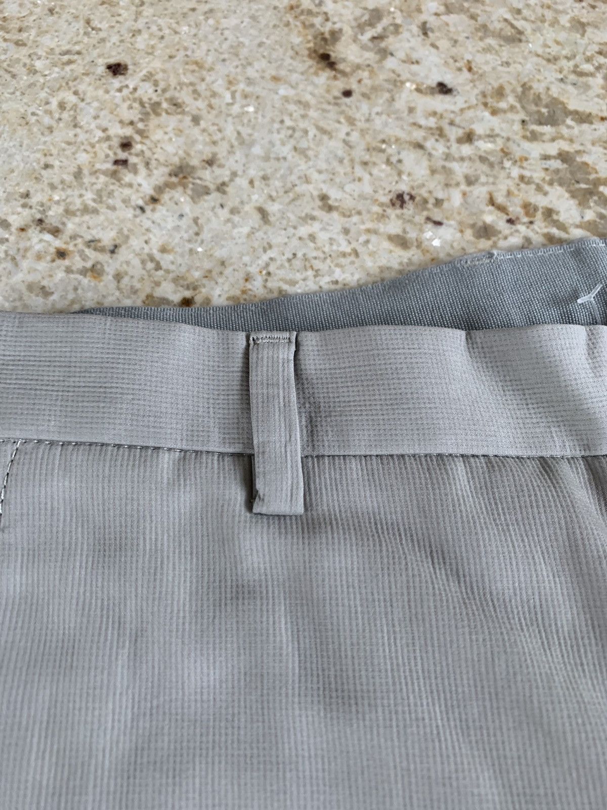Lanvin Zipped Jogging Pants in Weaved Cotton in Mastic Size US 30 / EU 46 - 5 Thumbnail