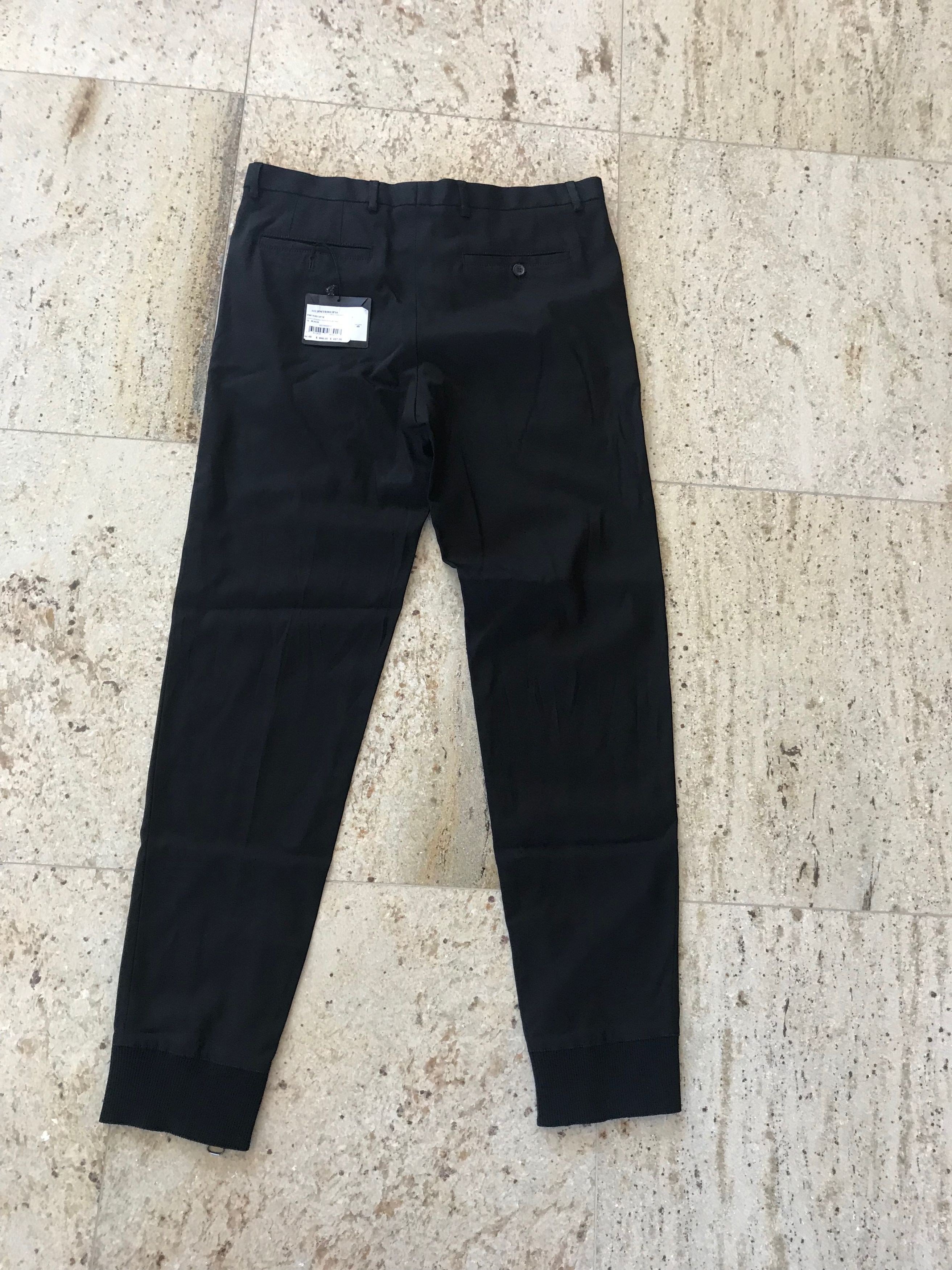Lanvin 28 & 32 / Contrast Cuffed Hem Trousers in Fluid Twill Size US 28 / EU 44 - 15 Thumbnail