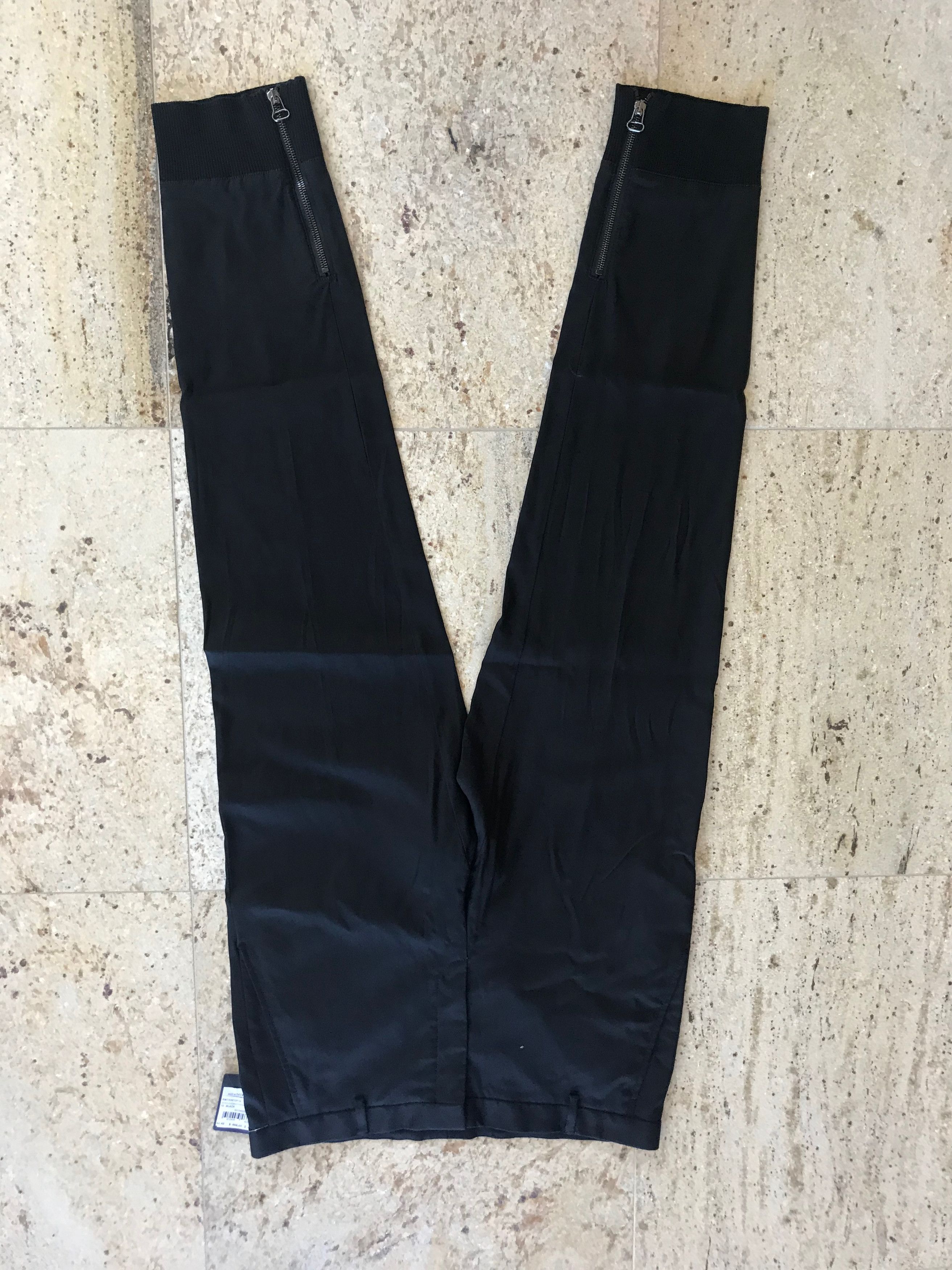 Lanvin 28 & 32 / Contrast Cuffed Hem Trousers in Fluid Twill Size US 28 / EU 44 - 4 Thumbnail