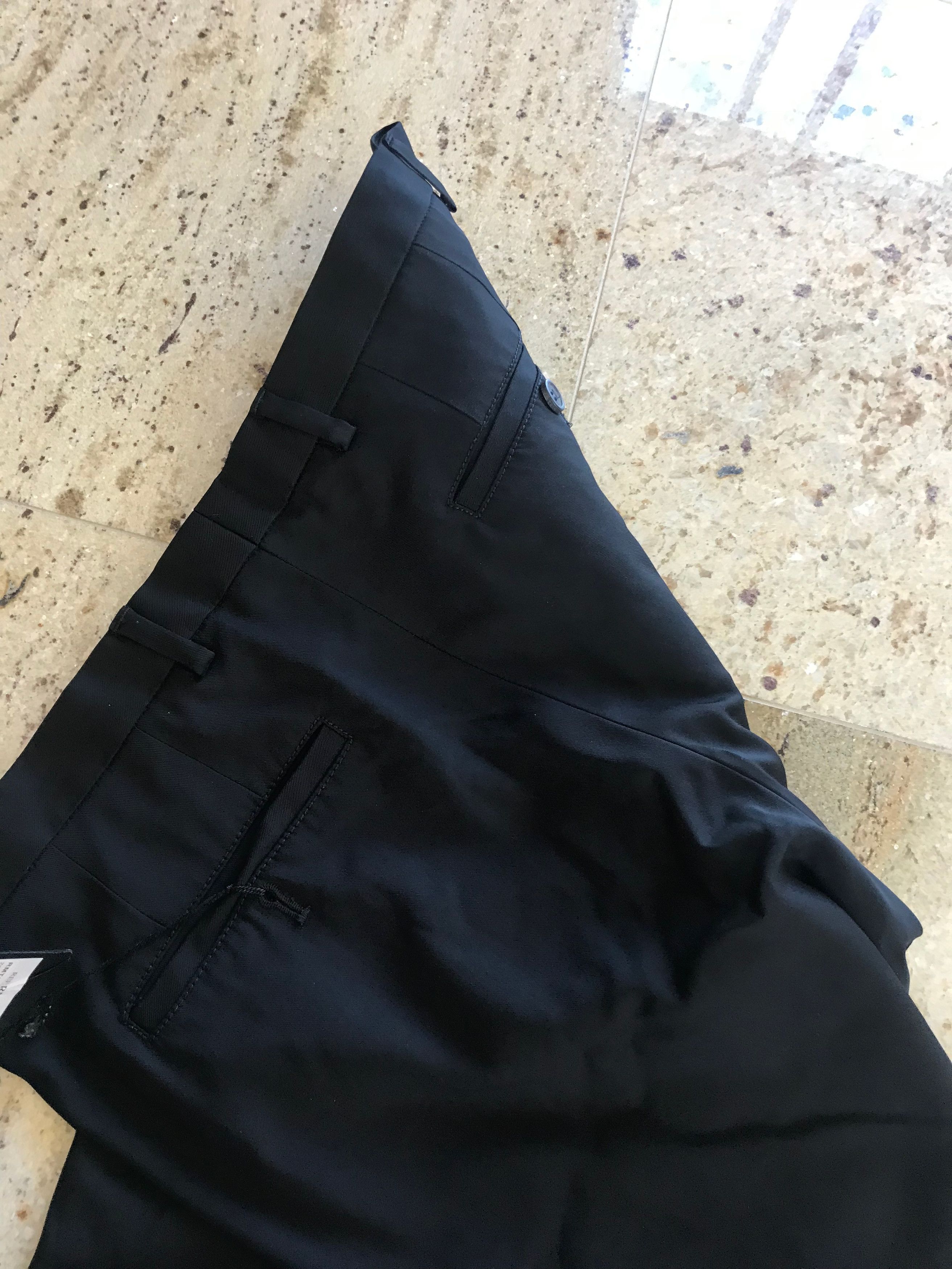 Lanvin 28 & 32 / Contrast Cuffed Hem Trousers in Fluid Twill Size US 28 / EU 44 - 12 Thumbnail