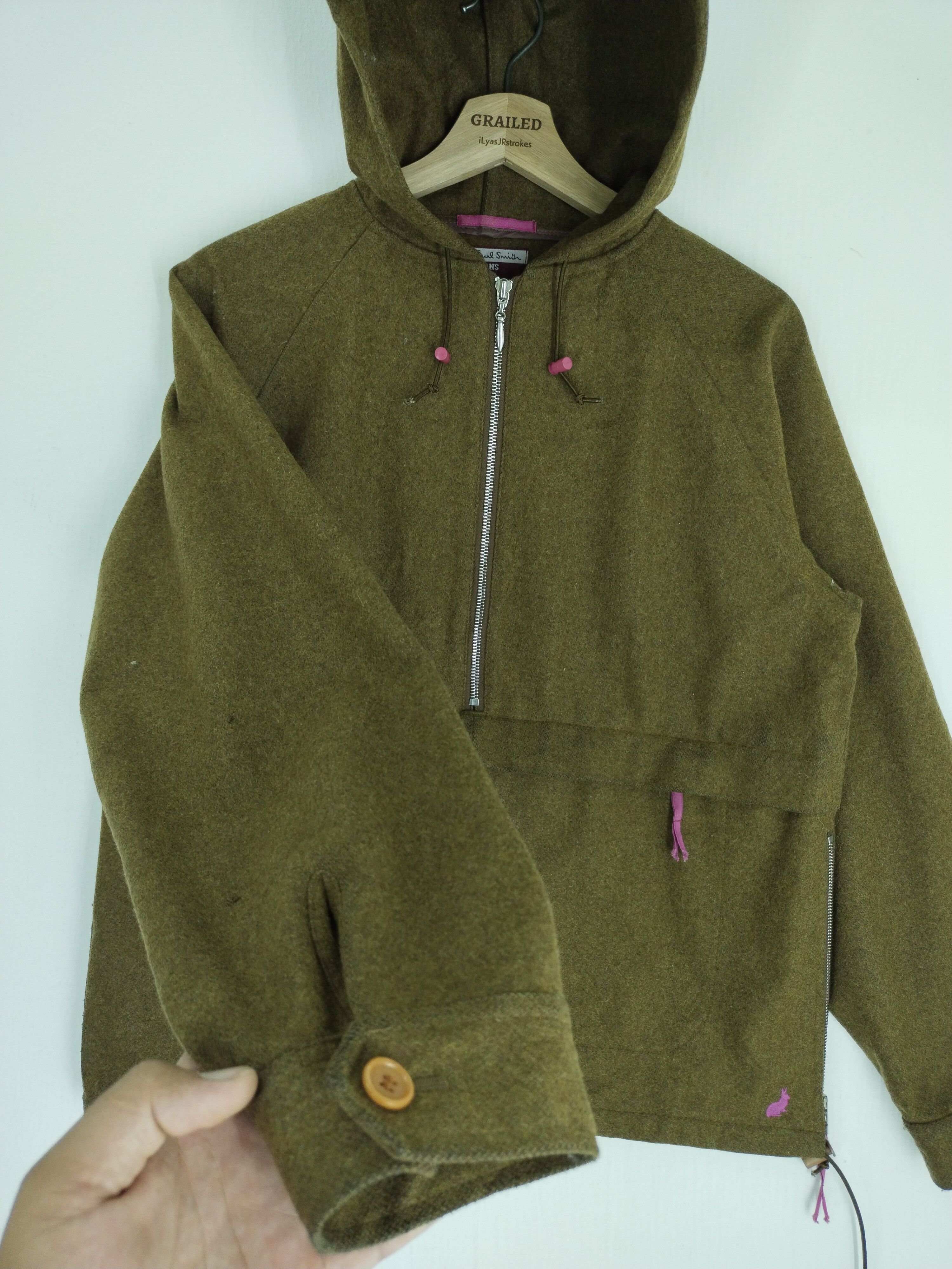 Paul Smith VINTAGE PAUL SMITH ANORAK SINGLE POCKET WOOL JACKET Size US M / EU 48-50 / 2 - 3 Thumbnail