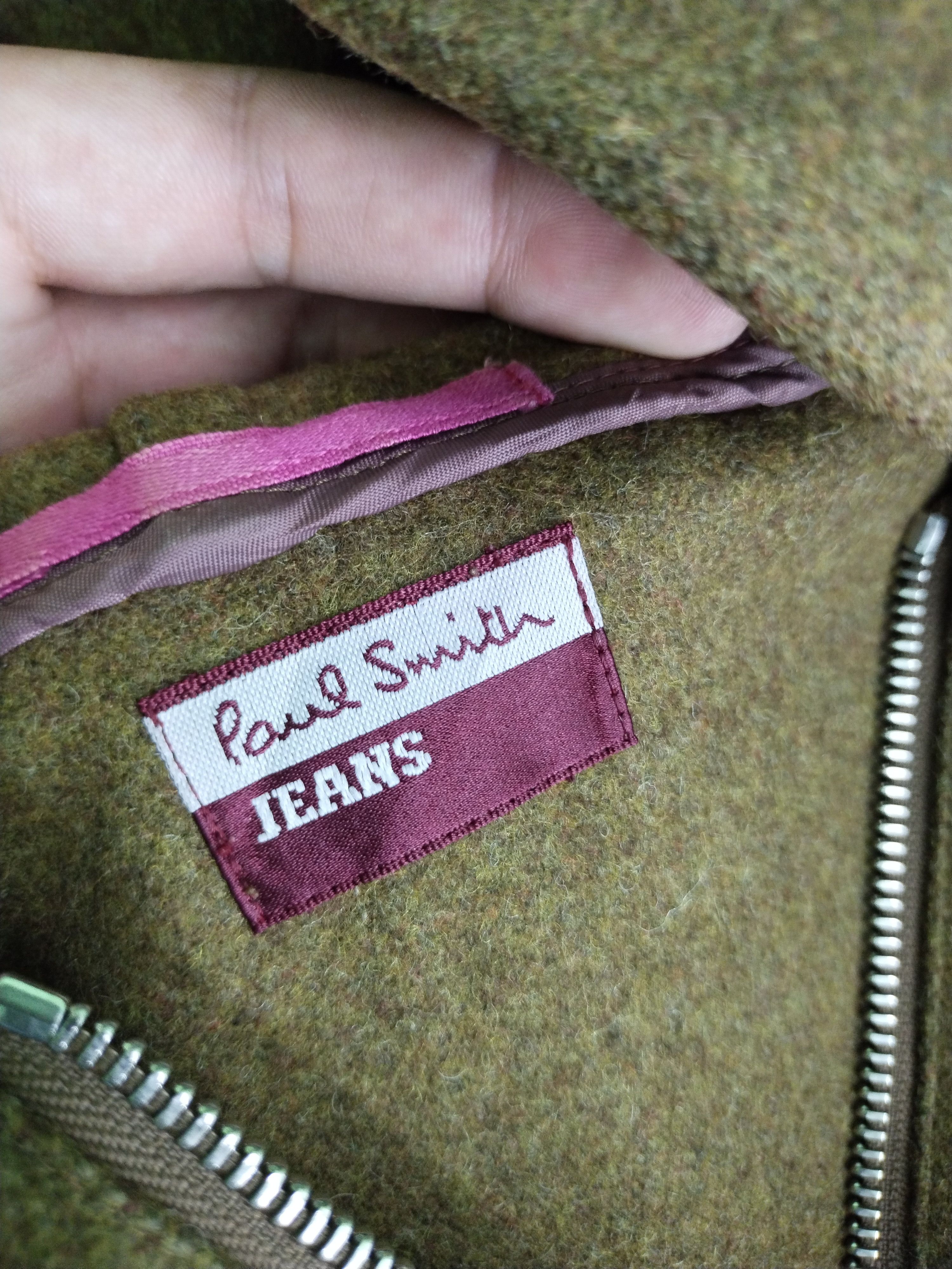 Paul Smith VINTAGE PAUL SMITH ANORAK SINGLE POCKET WOOL JACKET Size US M / EU 48-50 / 2 - 9 Thumbnail