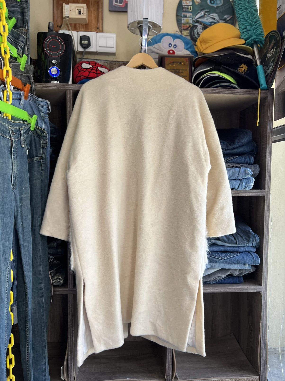 GU 🔥Rare Gu Mohair Cashmere Buttonless Coats Size XL / US 12-14 / IT 48-50 - 3 Thumbnail