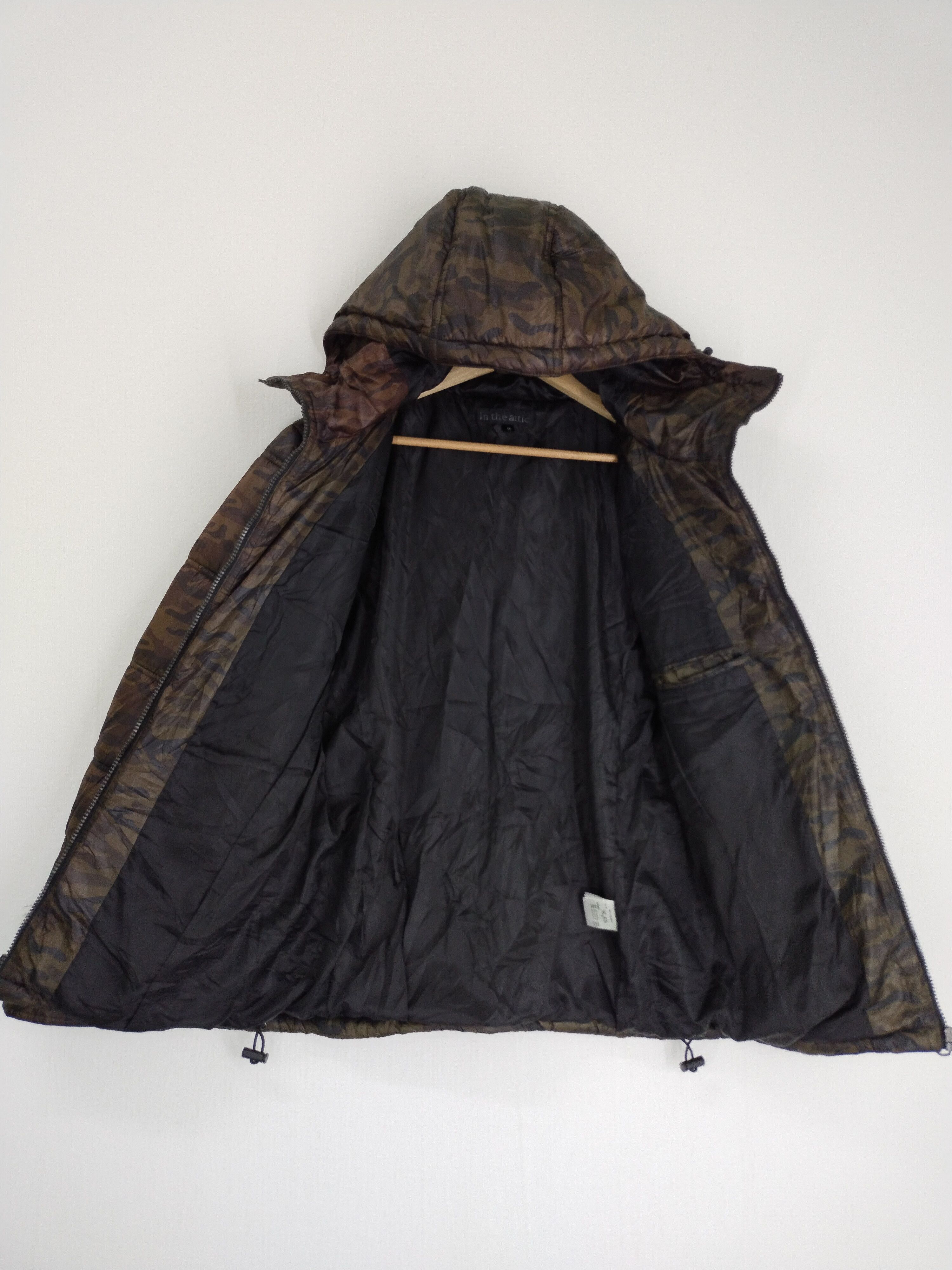 In The Attic CAMO IN THE ATTIC PUFFER HOODIE JACKET Size US M / EU 48-50 / 2 - 8 Thumbnail