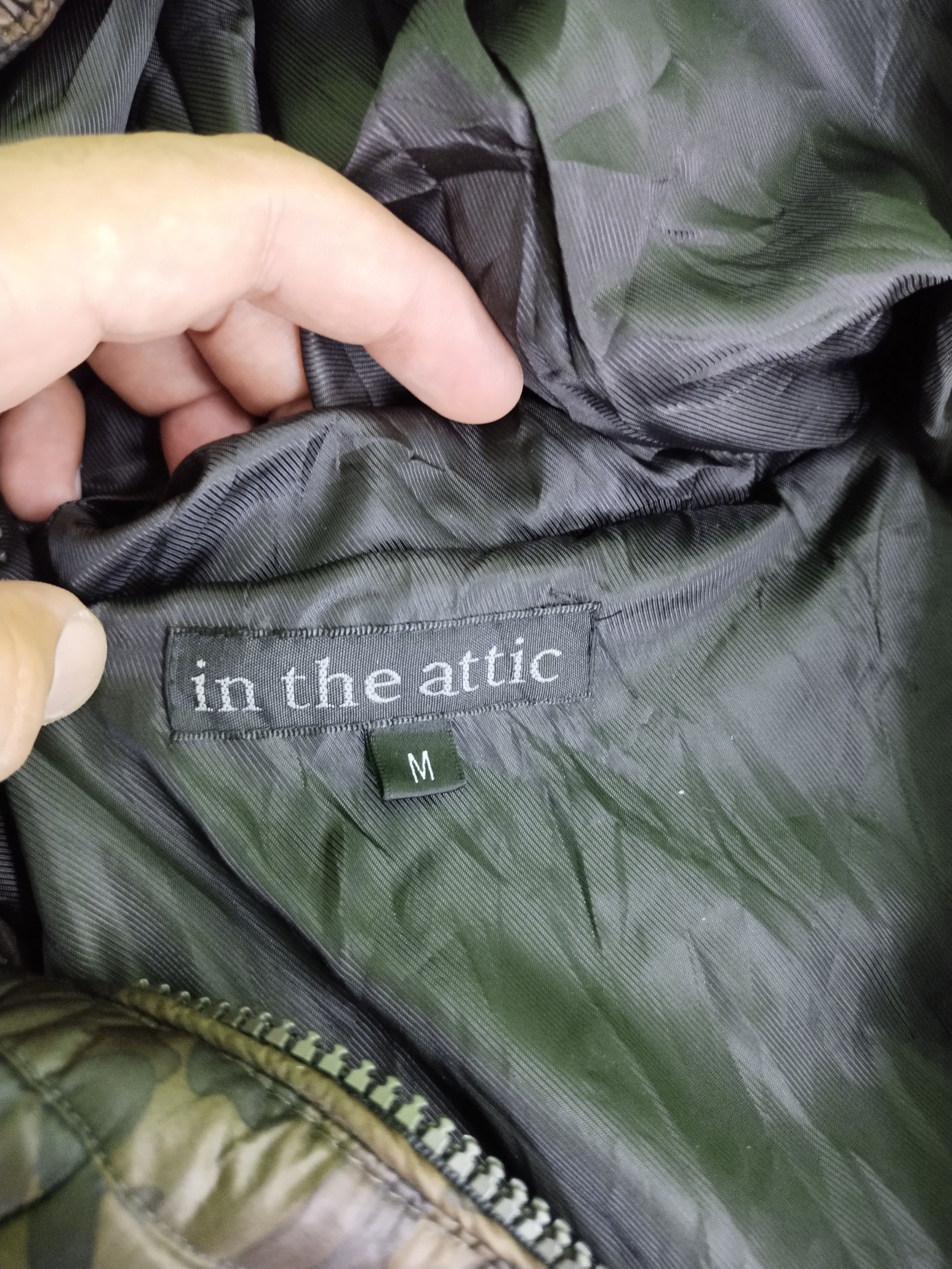 In The Attic CAMO IN THE ATTIC PUFFER HOODIE JACKET Size US M / EU 48-50 / 2 - 10 Thumbnail