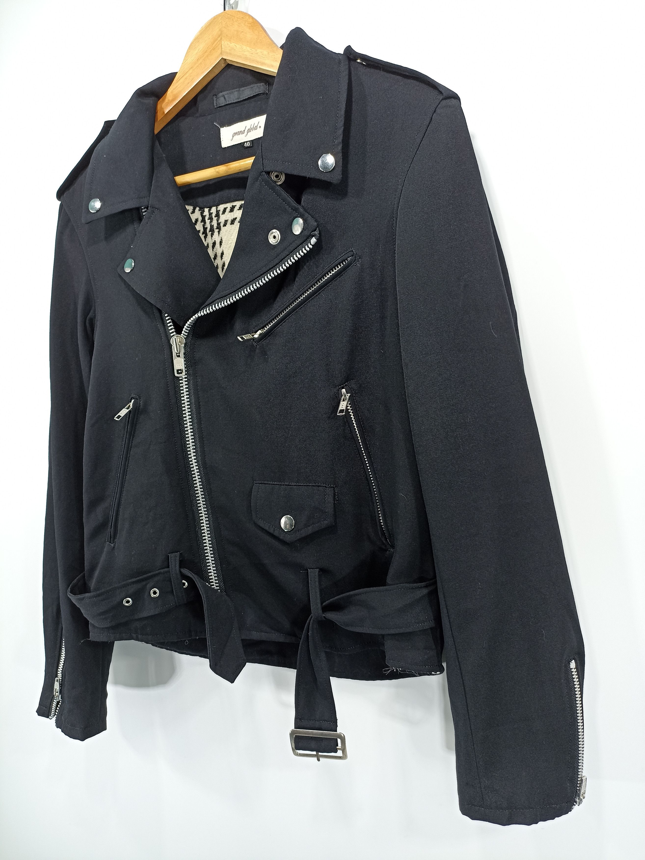 Japanese Brand 🚨Grand Global Bike Jacket Style Made in japan Size US XS / EU 42 / 0 - 2 Thumbnail
