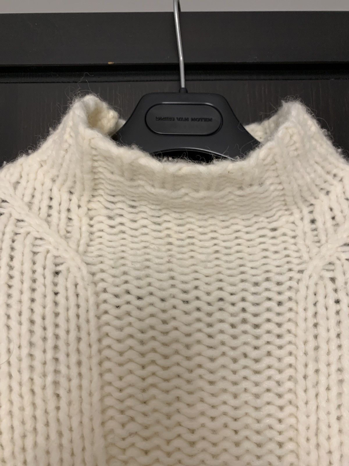 Dries Van Noten White boxy pullover Size US L / EU 52-54 / 3 - 5 Thumbnail