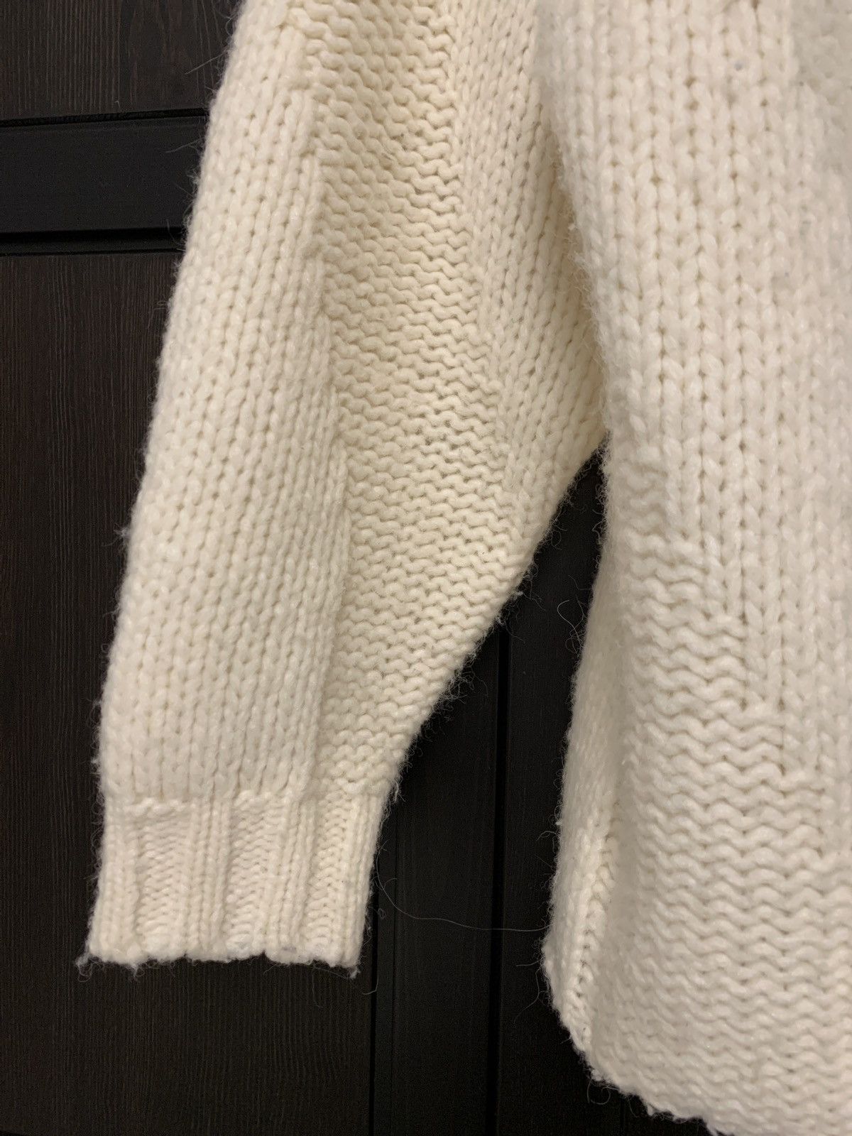 Dries Van Noten White boxy pullover Size US L / EU 52-54 / 3 - 3 Thumbnail