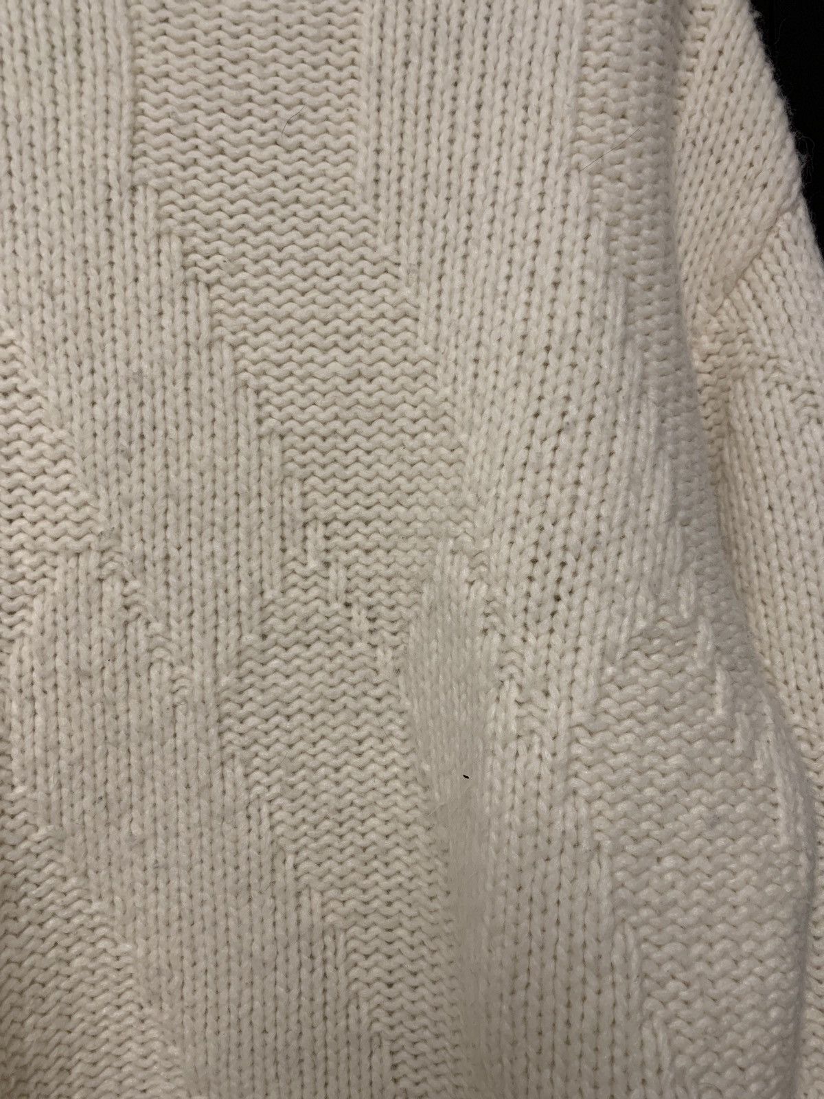 Dries Van Noten White boxy pullover Size US L / EU 52-54 / 3 - 2 Thumbnail