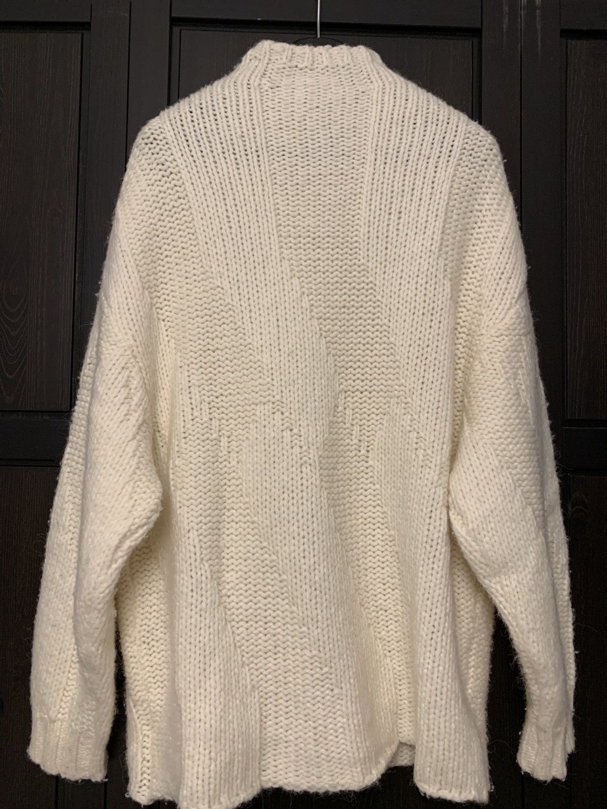 Dries Van Noten White boxy pullover Size US L / EU 52-54 / 3 - 8 Thumbnail