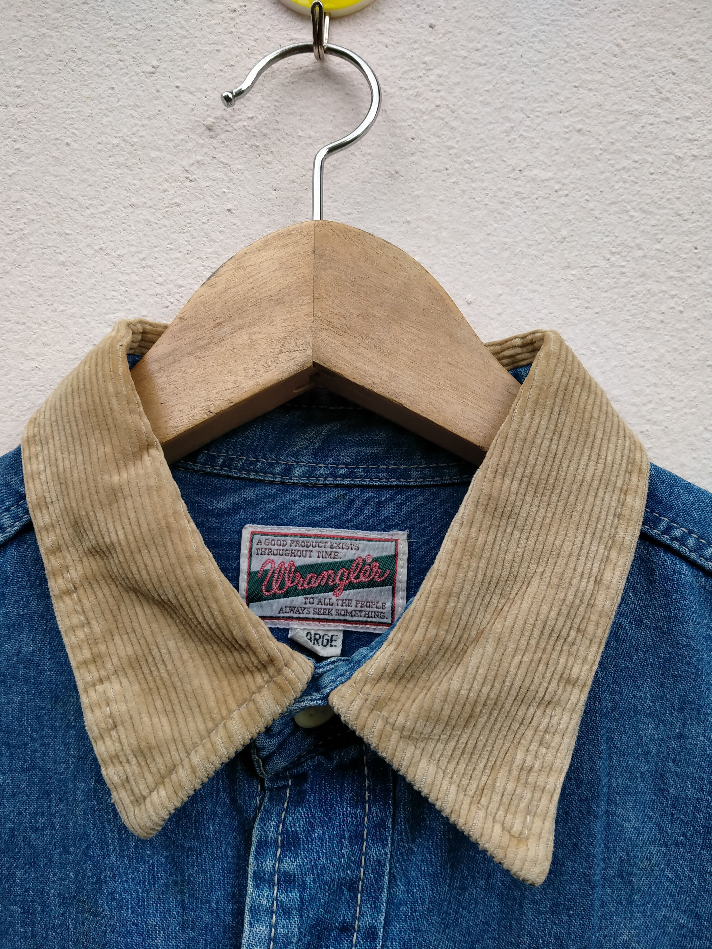 Wrangler Vintage 80s Wrangler Double Pocket Western Shirt Size US L / EU 52-54 / 3 - 5 Thumbnail