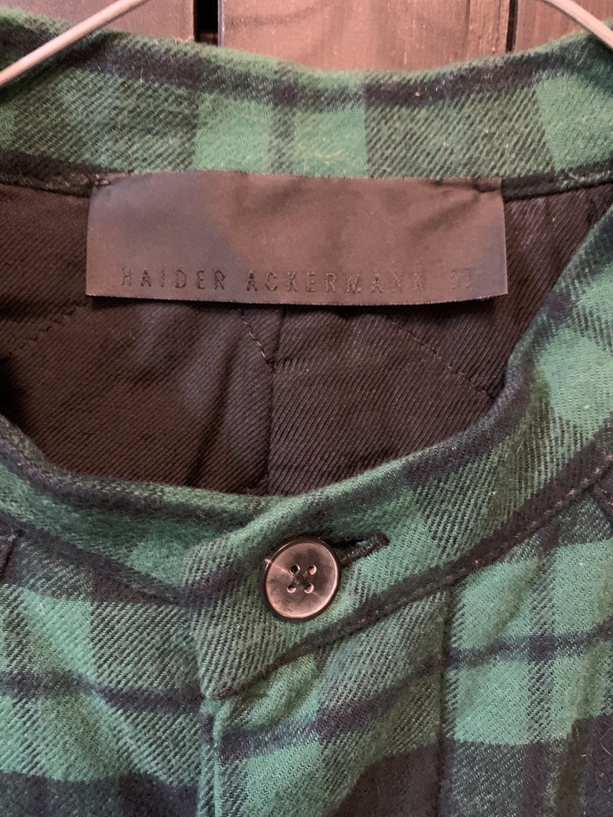 Haider Ackermann Padded check shirt Size US M / EU 48-50 / 2 - 2 Thumbnail