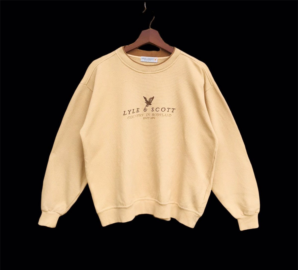 Lyle & Scott Vintage Lyle & Scott spell out embroidered crewneck jumper Size US L / EU 52-54 / 3 - 1 Thumbnail