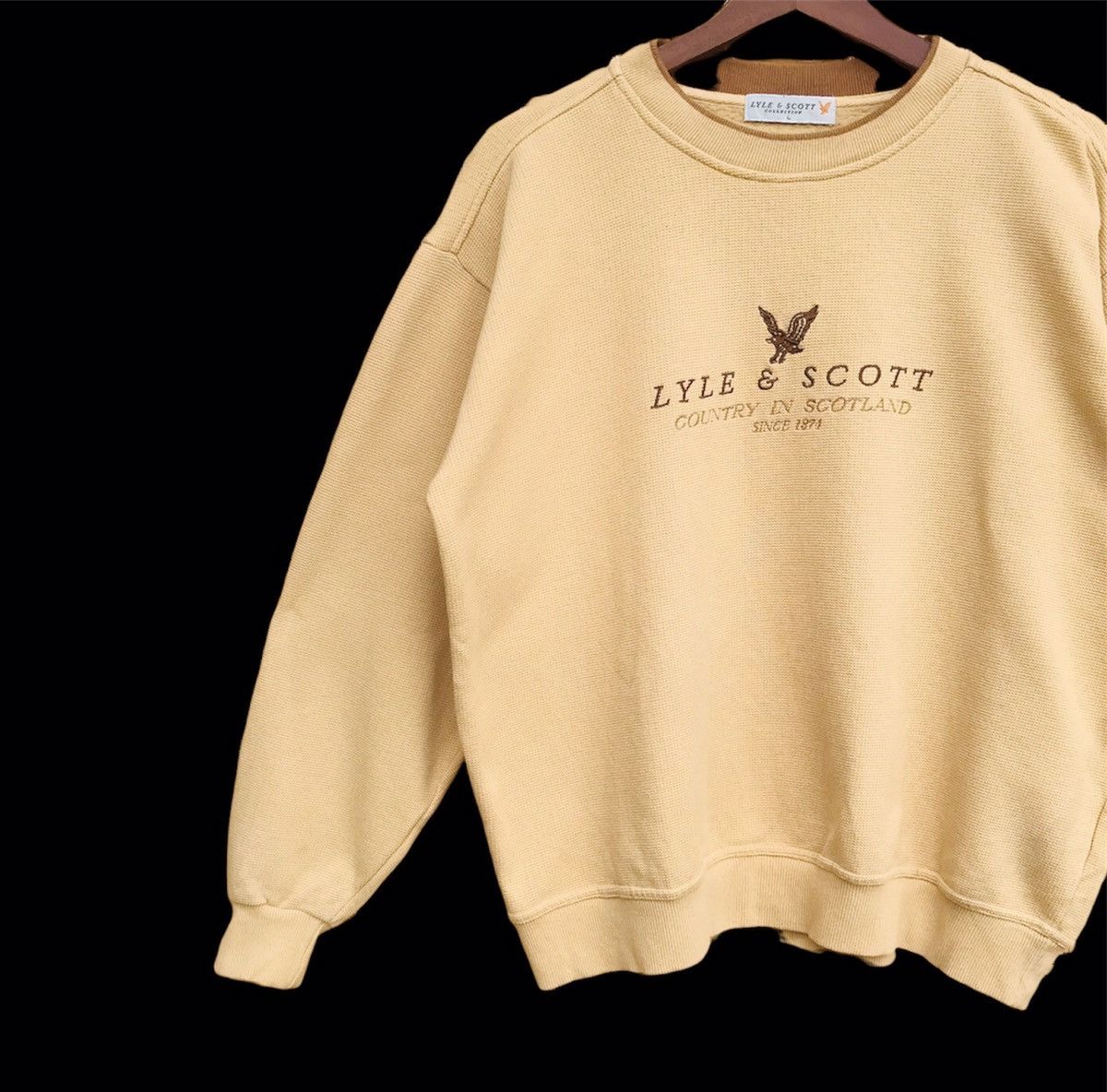 Lyle & Scott Vintage Lyle & Scott spell out embroidered crewneck jumper Size US L / EU 52-54 / 3 - 2 Thumbnail