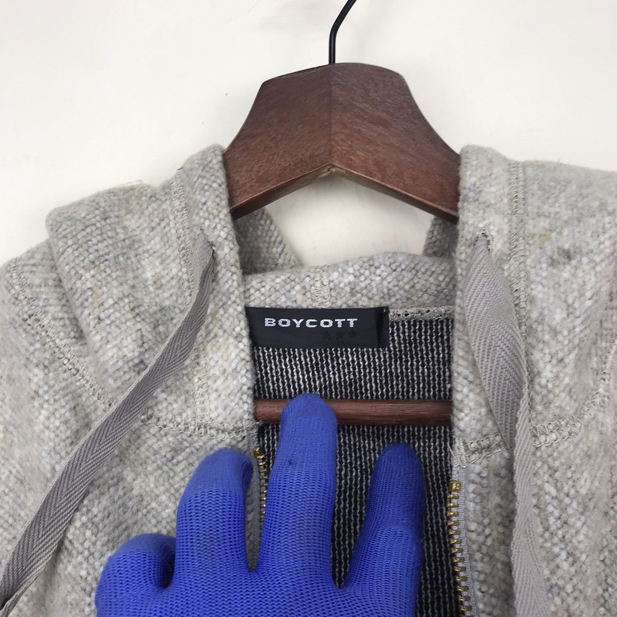 Boycott × Japanese Brand Japanese brand Boycott tokyo knitting hoodie jumper Size US M / EU 48-50 / 2 - 6 Thumbnail