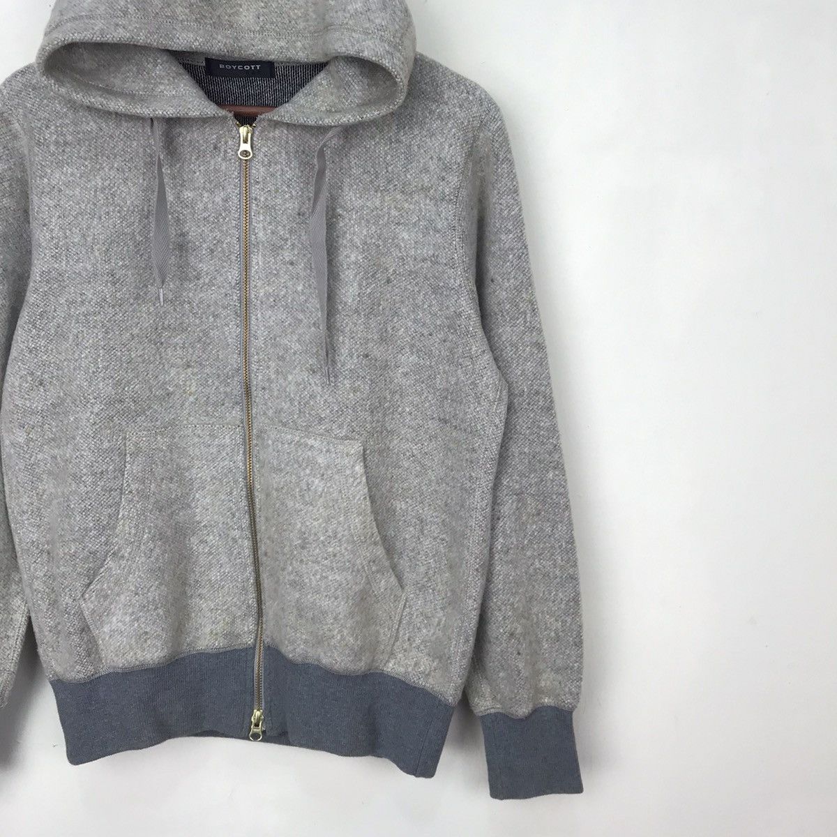 Boycott × Japanese Brand Japanese brand Boycott tokyo knitting hoodie jumper Size US M / EU 48-50 / 2 - 2 Thumbnail