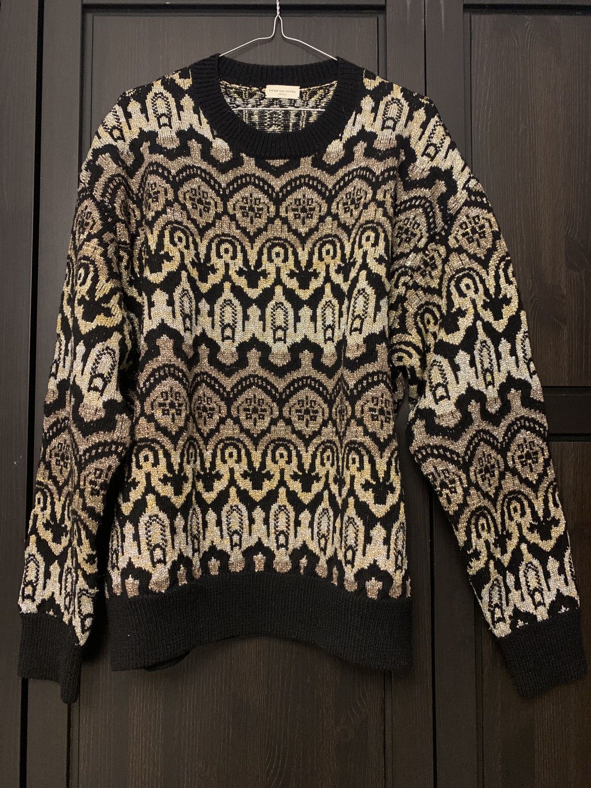 Lurex heavy sweater