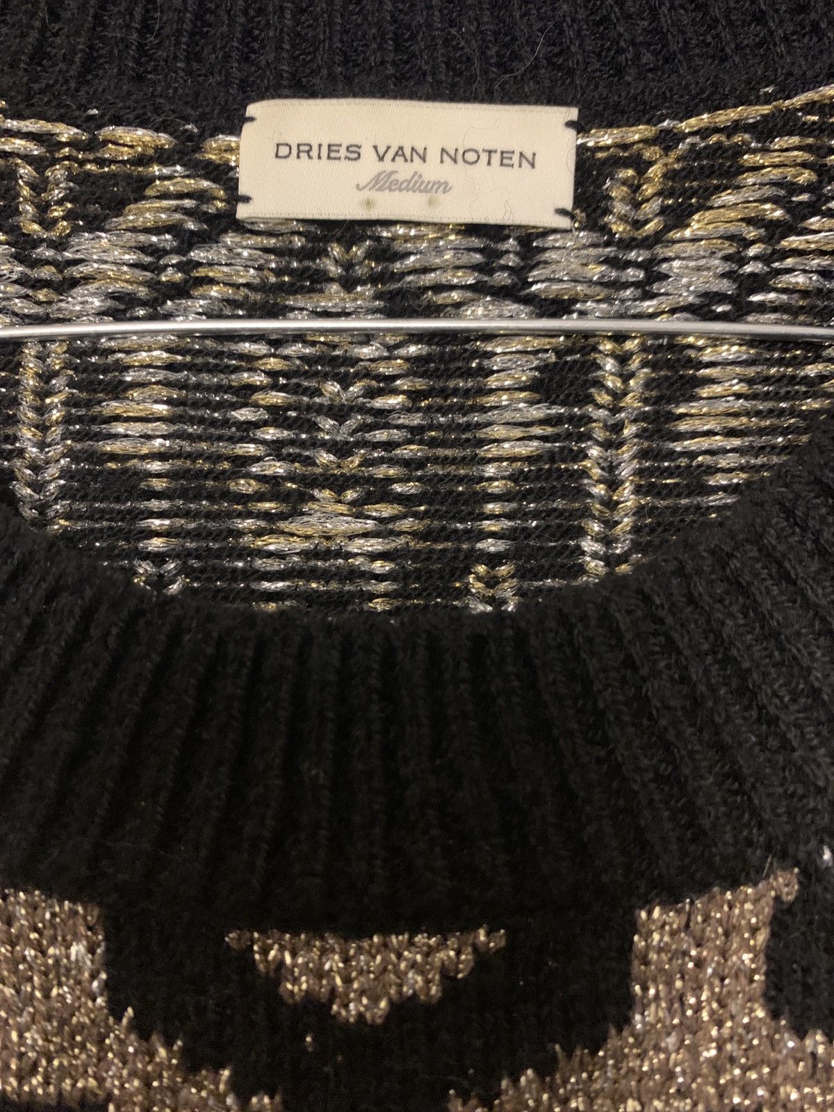 Dries Van Noten Lurex heavy sweater Size US M / EU 48-50 / 2 - 2 Thumbnail