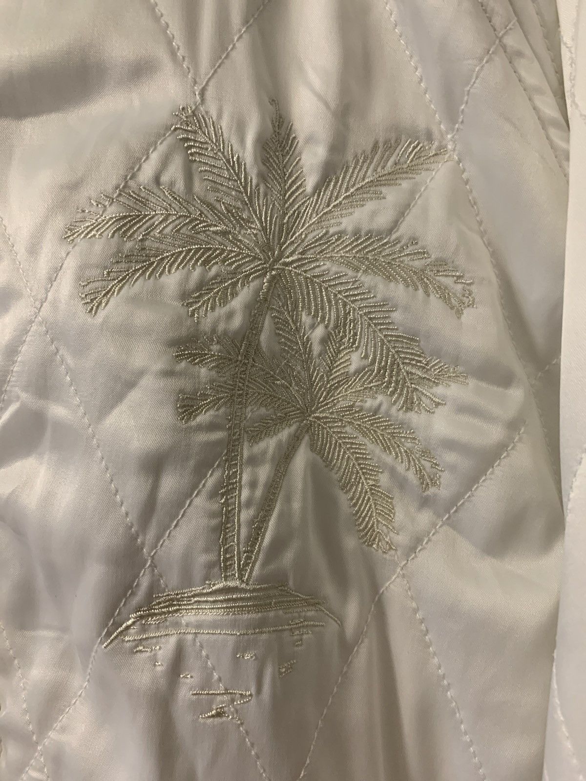 Stussy White bomber with embroidery Size US L / EU 52-54 / 3 - 2 Thumbnail