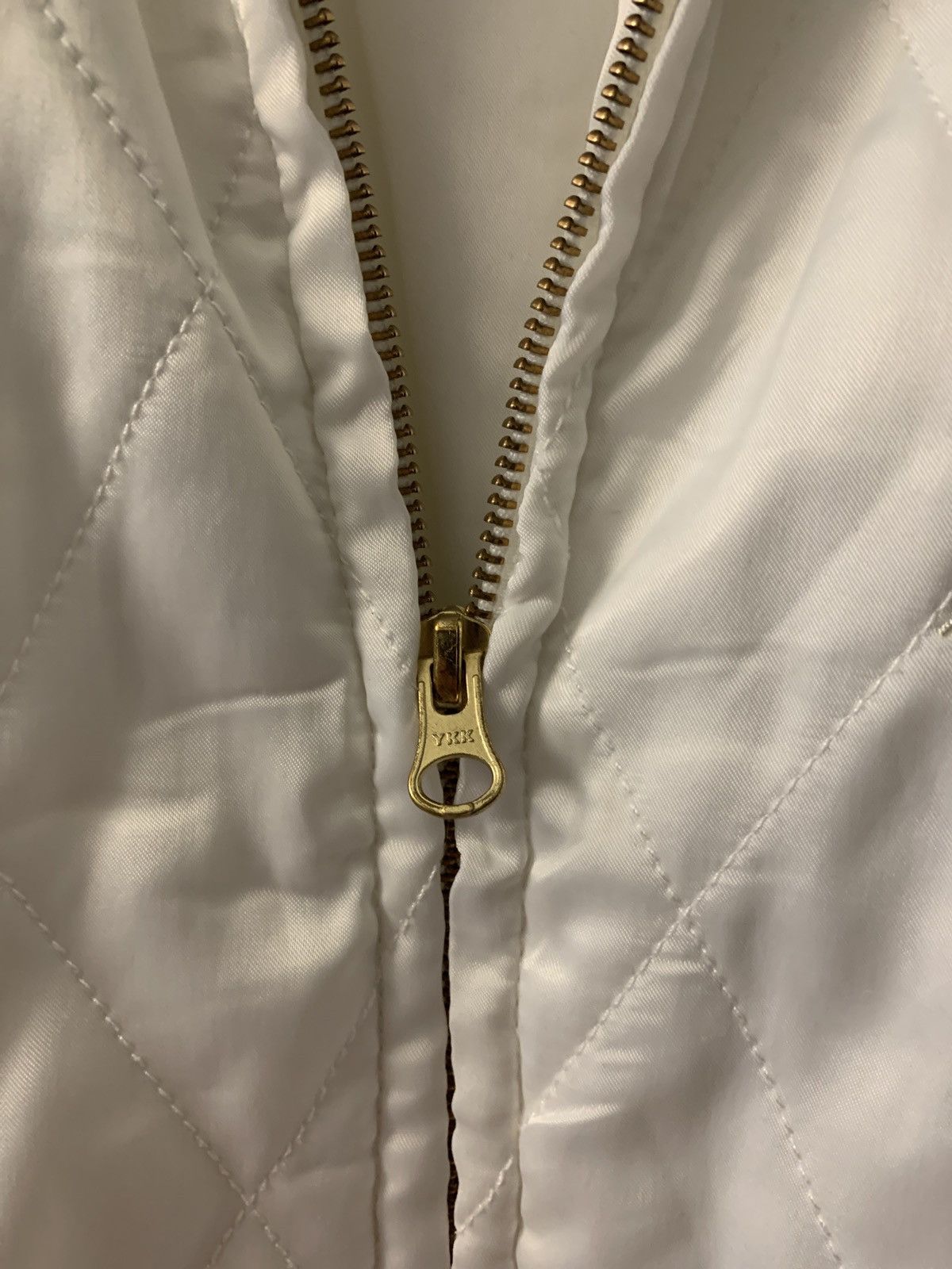 Stussy White bomber with embroidery Size US L / EU 52-54 / 3 - 4 Thumbnail