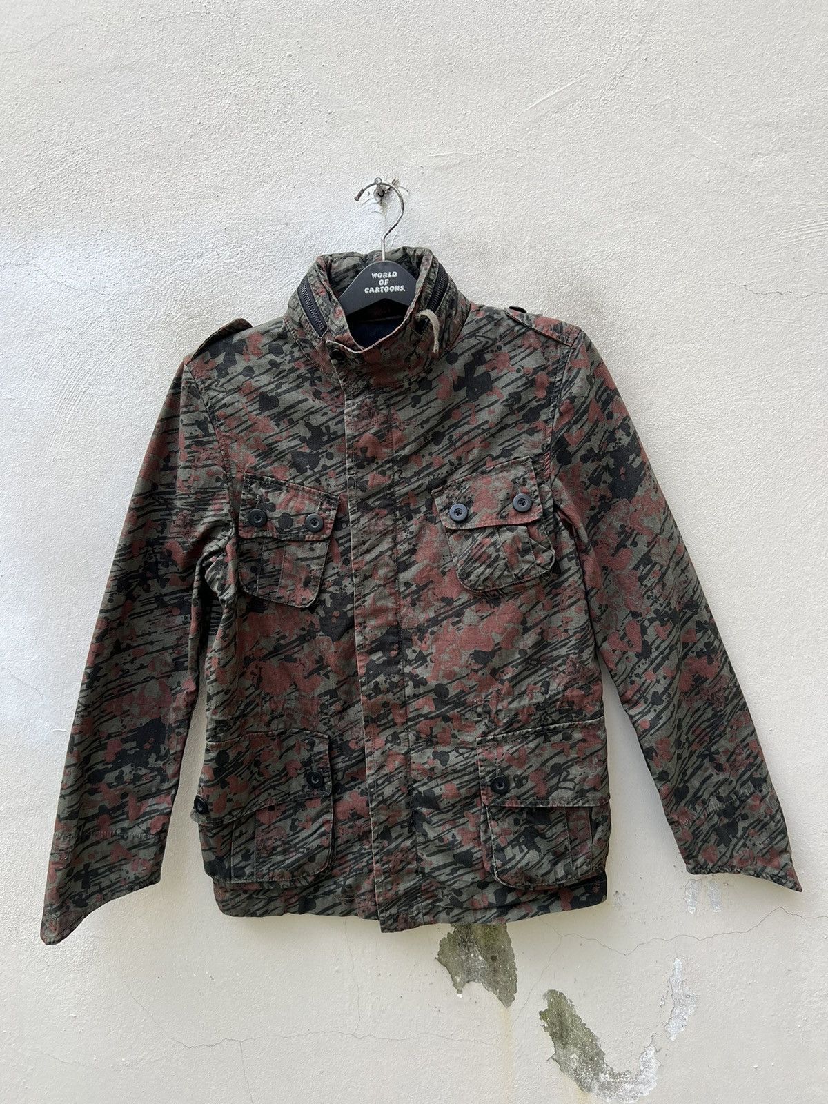 PPFM Vintage PPFM Camouflage Slim Field Jacket Size US M / EU 48-50 / 2 - 6 Thumbnail