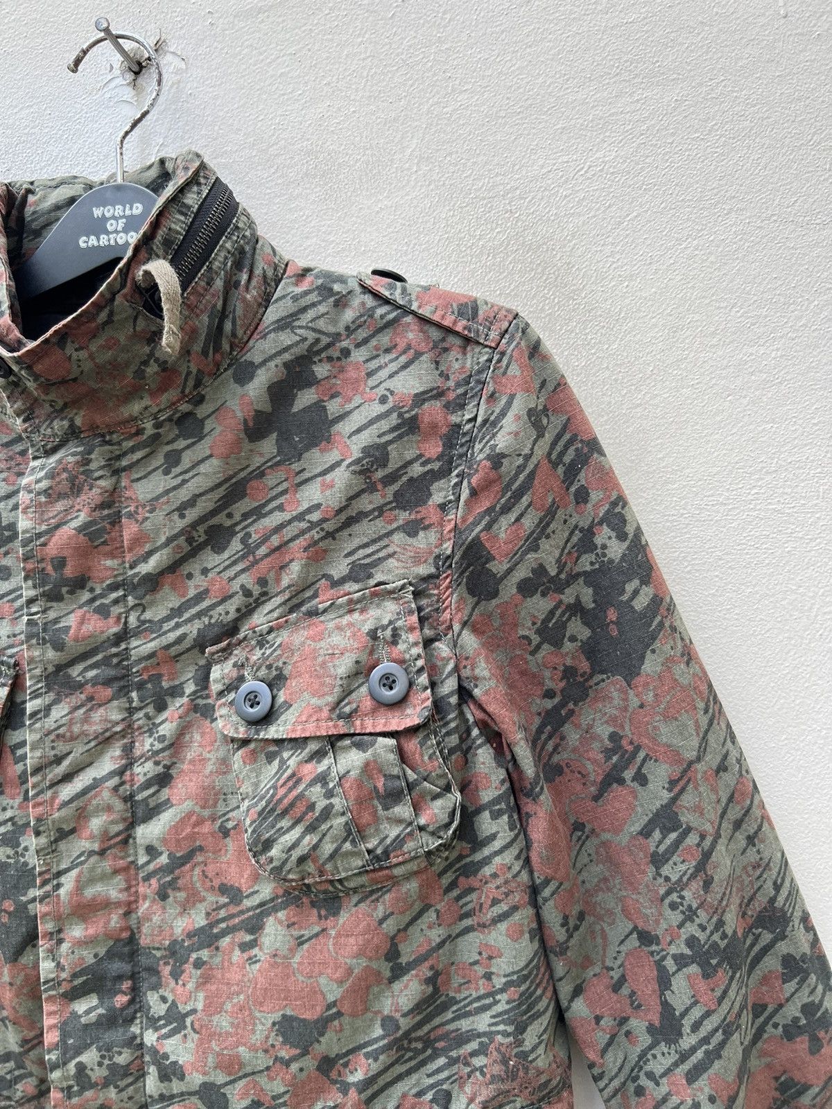 PPFM Vintage PPFM Camouflage Slim Field Jacket Size US M / EU 48-50 / 2 - 8 Thumbnail