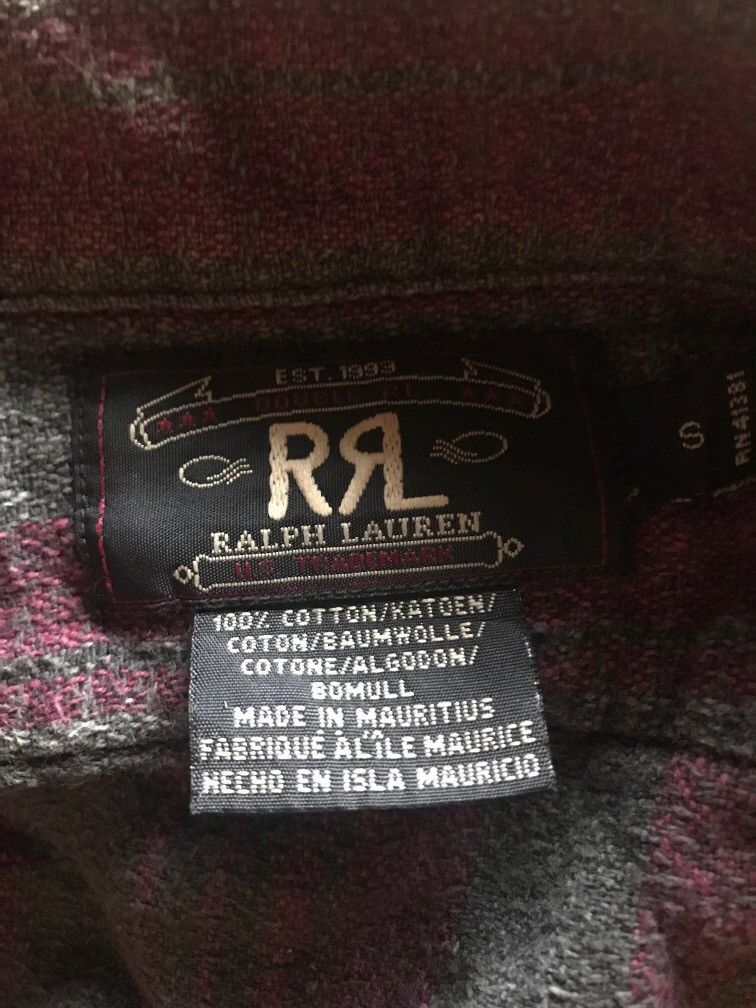 Polo Ralph Lauren Polo RRL Ralph Lauren Long Sleeve Chambray Button Ups Shirt Size US L / EU 52-54 / 3 - 3 Thumbnail