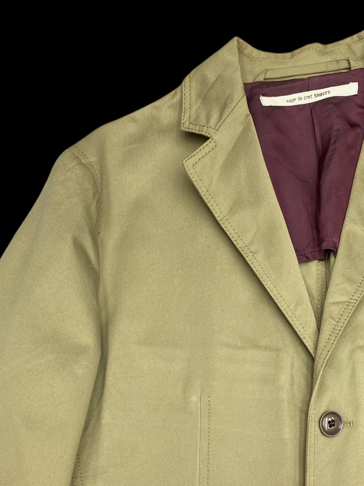 Designer × Sage De Cret SAGE DE CRET SHIRTS DOUBLE LINING JACKET COATS RARE COLOURS Size US M / EU 48-50 / 2 - 5 Thumbnail