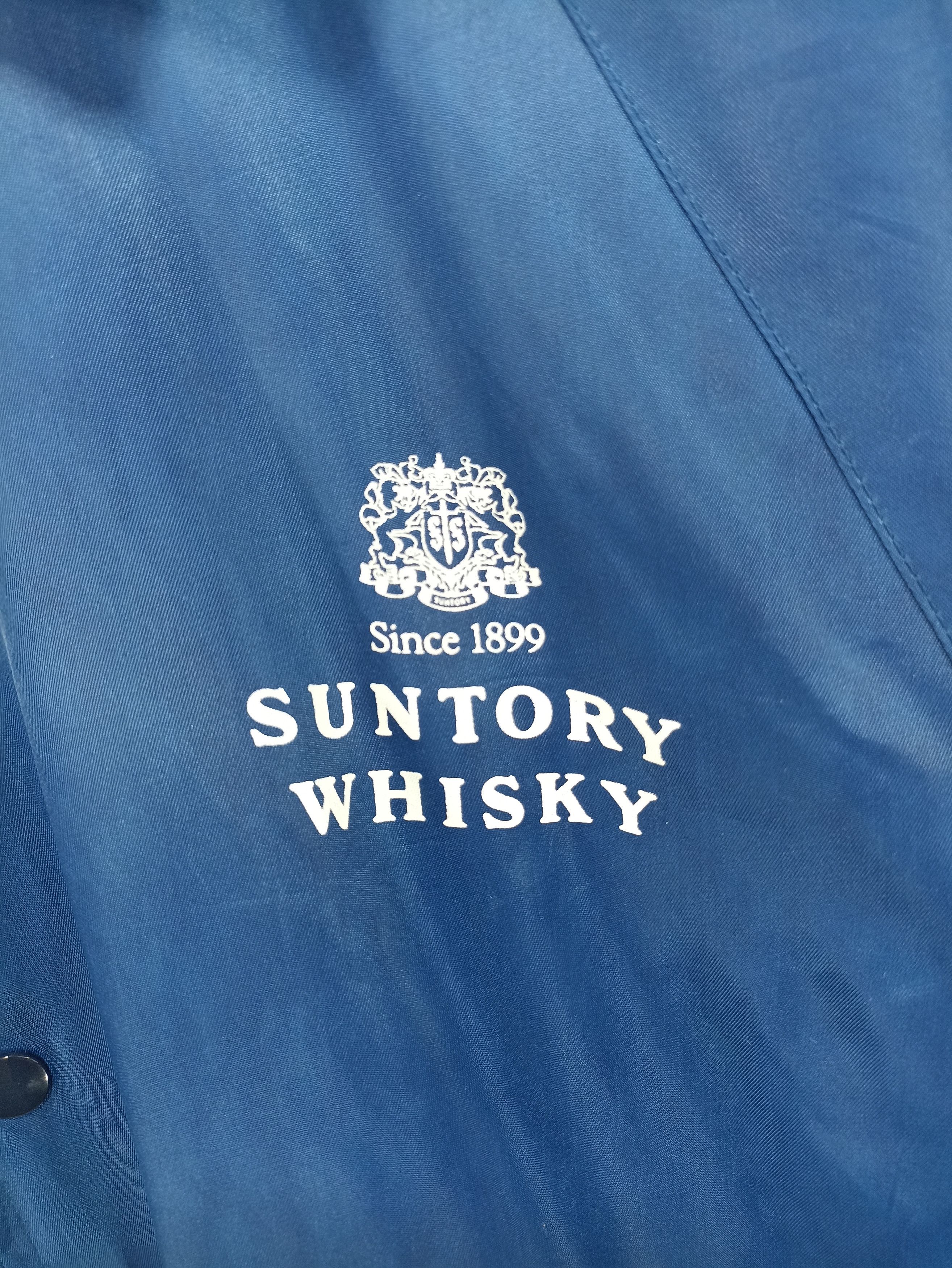 Japanese Brand × Vintage Vintage Suntory Whiskey Coach Jacket Size US L / EU 52-54 / 3 - 4 Thumbnail