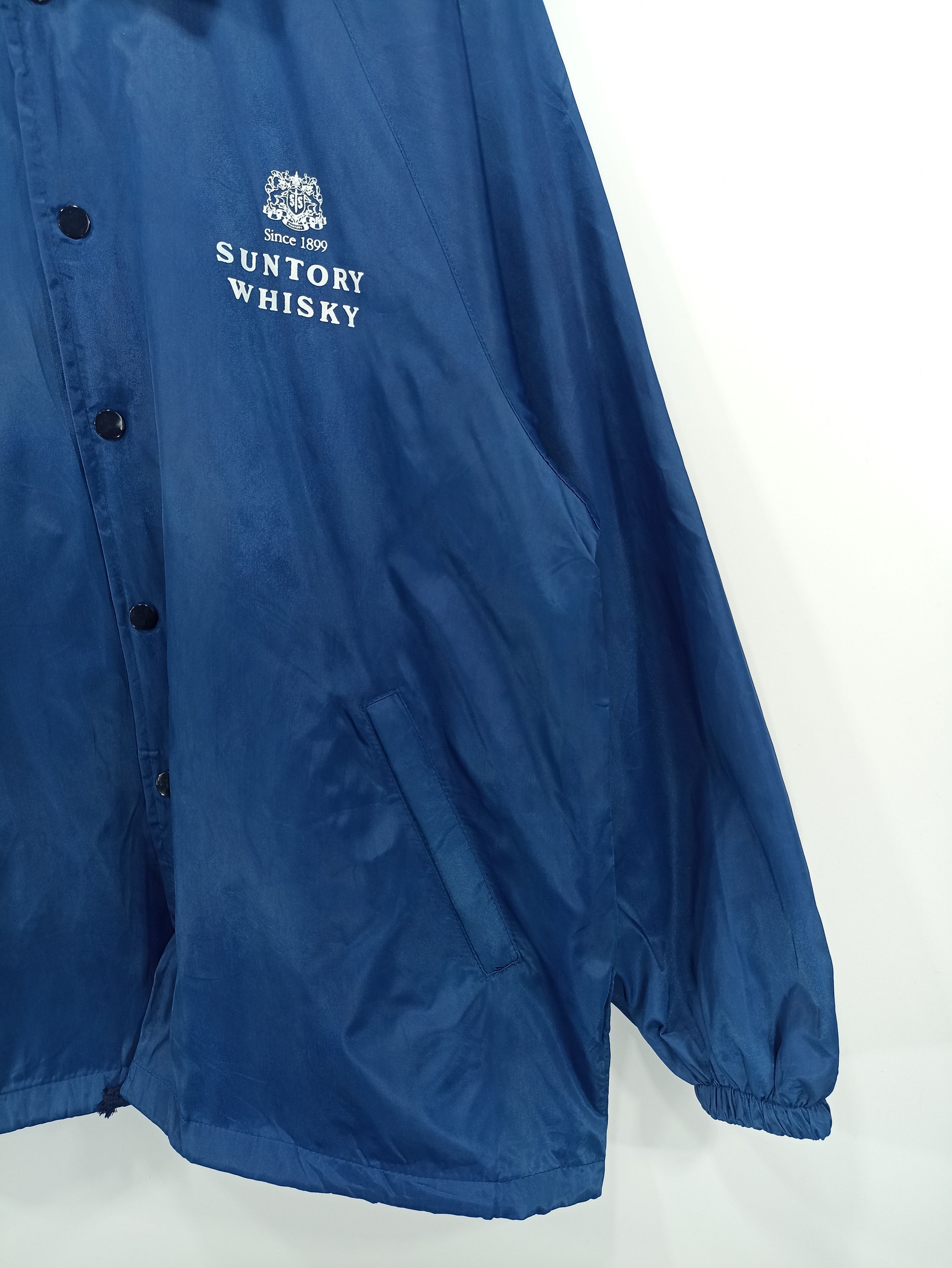 Japanese Brand × Vintage Vintage Suntory Whiskey Coach Jacket Size US L / EU 52-54 / 3 - 2 Thumbnail