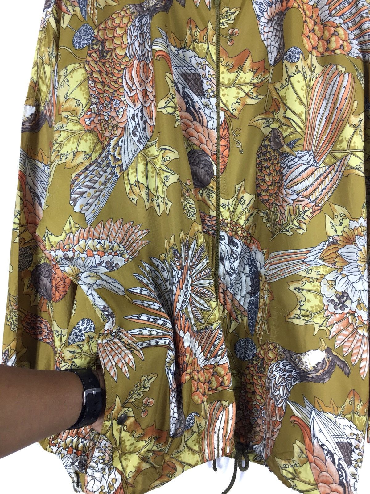 Salvatore Ferragamo Fullprint Luxury Design Windbreaker Size US XL / EU 56 / 4 - 14 Thumbnail