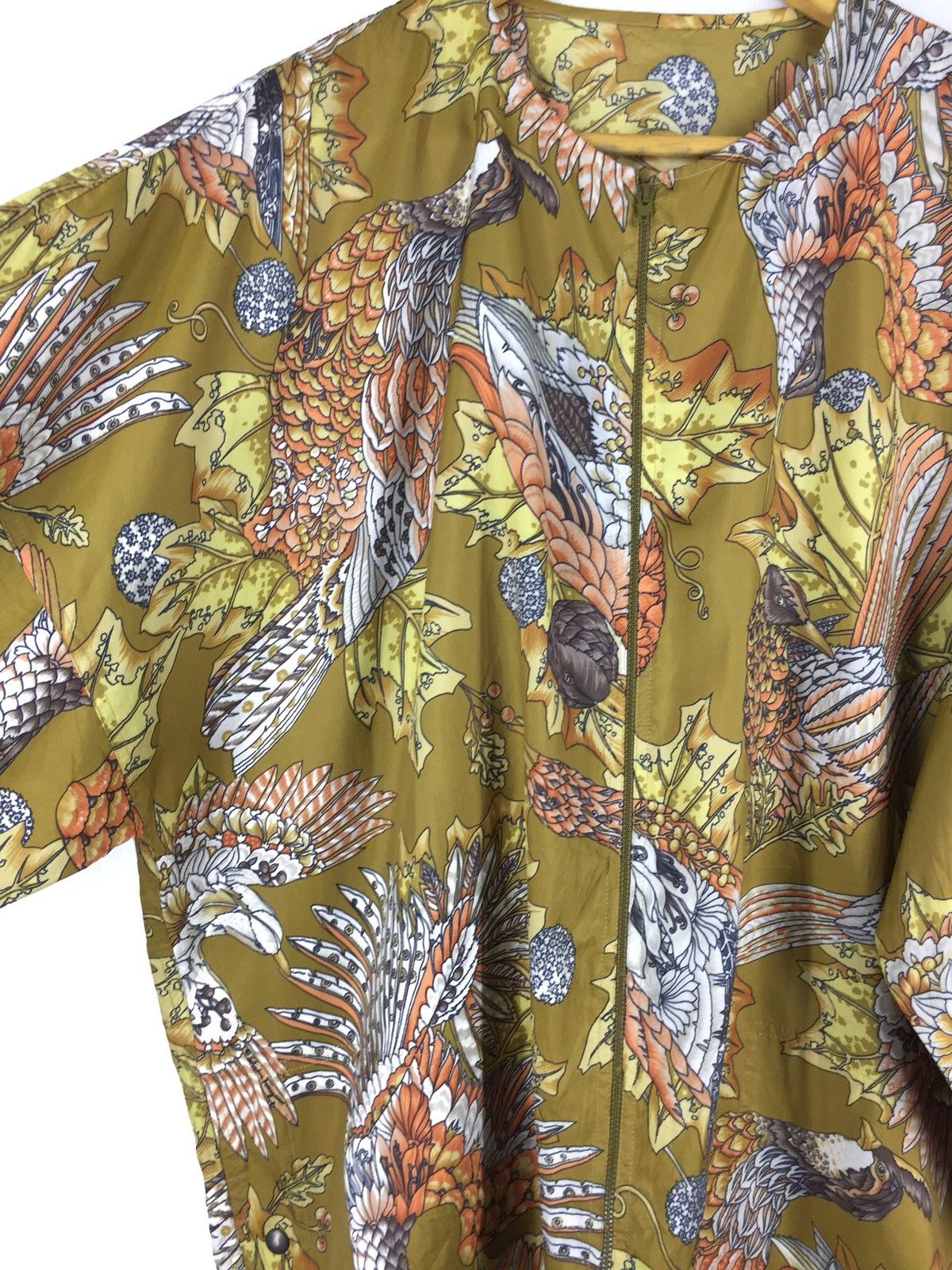 Salvatore Ferragamo Fullprint Luxury Design Windbreaker Size US XL / EU 56 / 4 - 6 Thumbnail