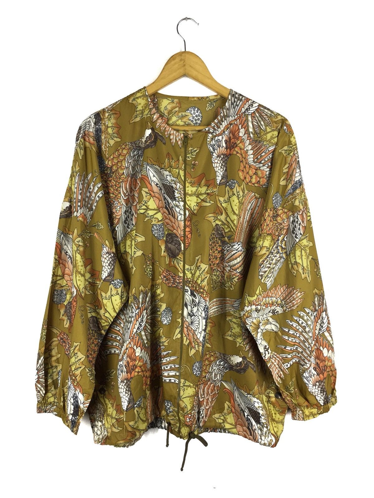 Salvatore Ferragamo Fullprint Luxury Design Windbreaker Size US XL / EU 56 / 4 - 2 Thumbnail