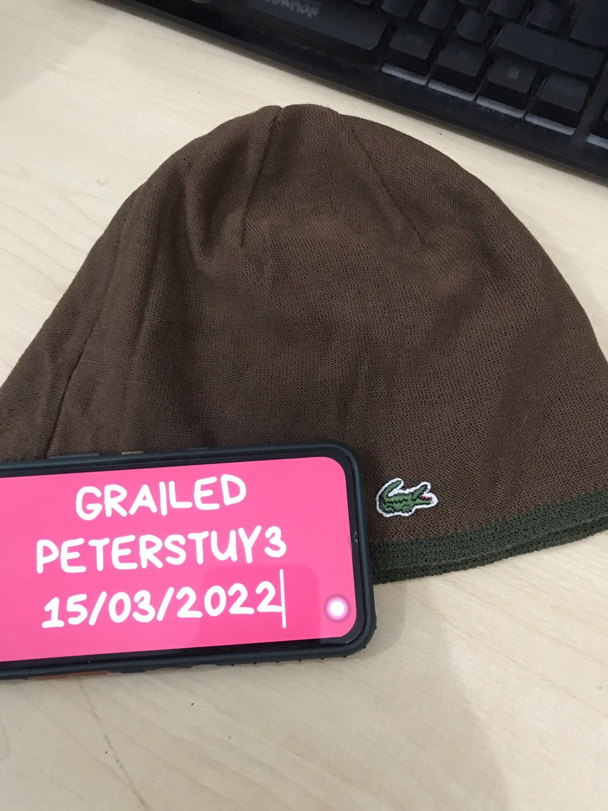 Lacoste Lacoste reversible beanie Size ONE SIZE - 6 Thumbnail