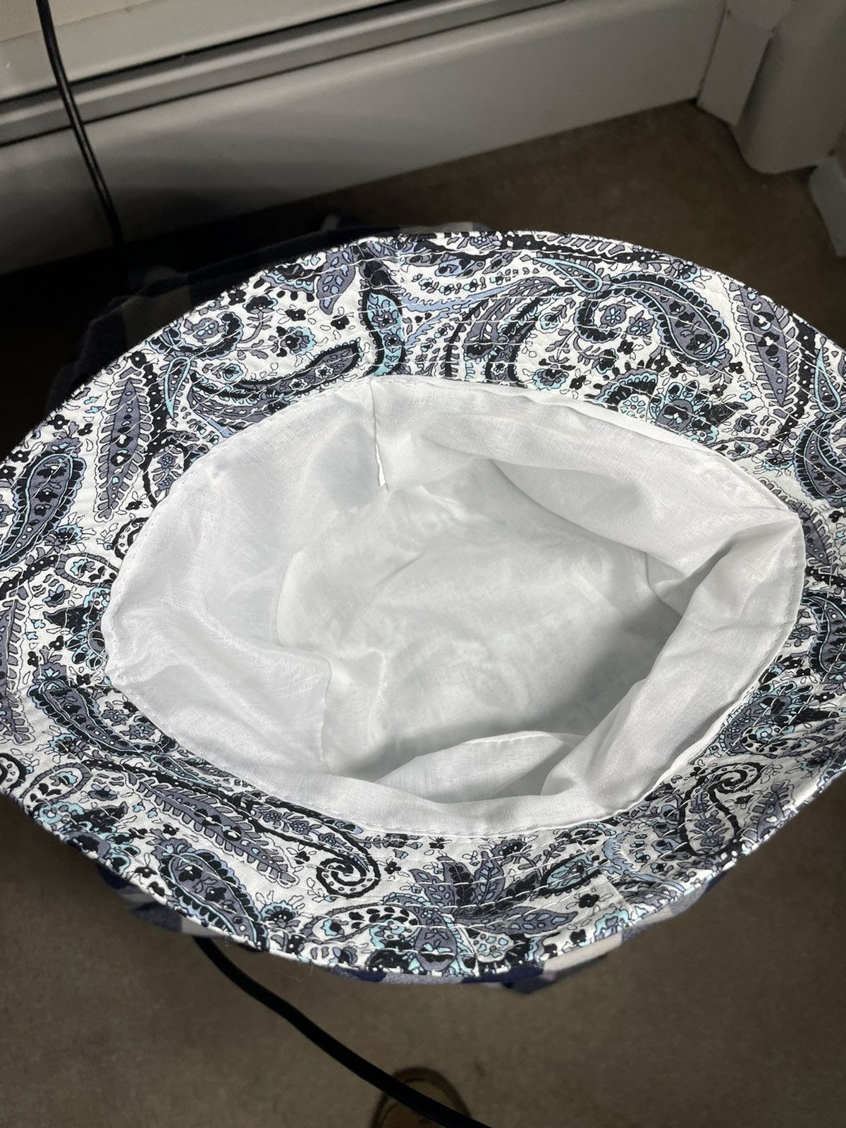 Vintage Vintage paisley print bucket hat Size ONE SIZE - 4 Thumbnail
