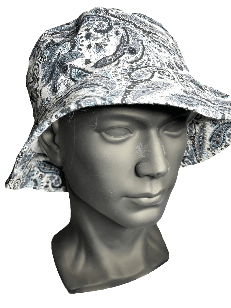 Vintage Vintage paisley print bucket hat Size ONE SIZE - 1 Thumbnail
