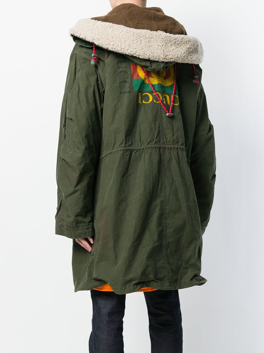 Gucci best sale parka coat